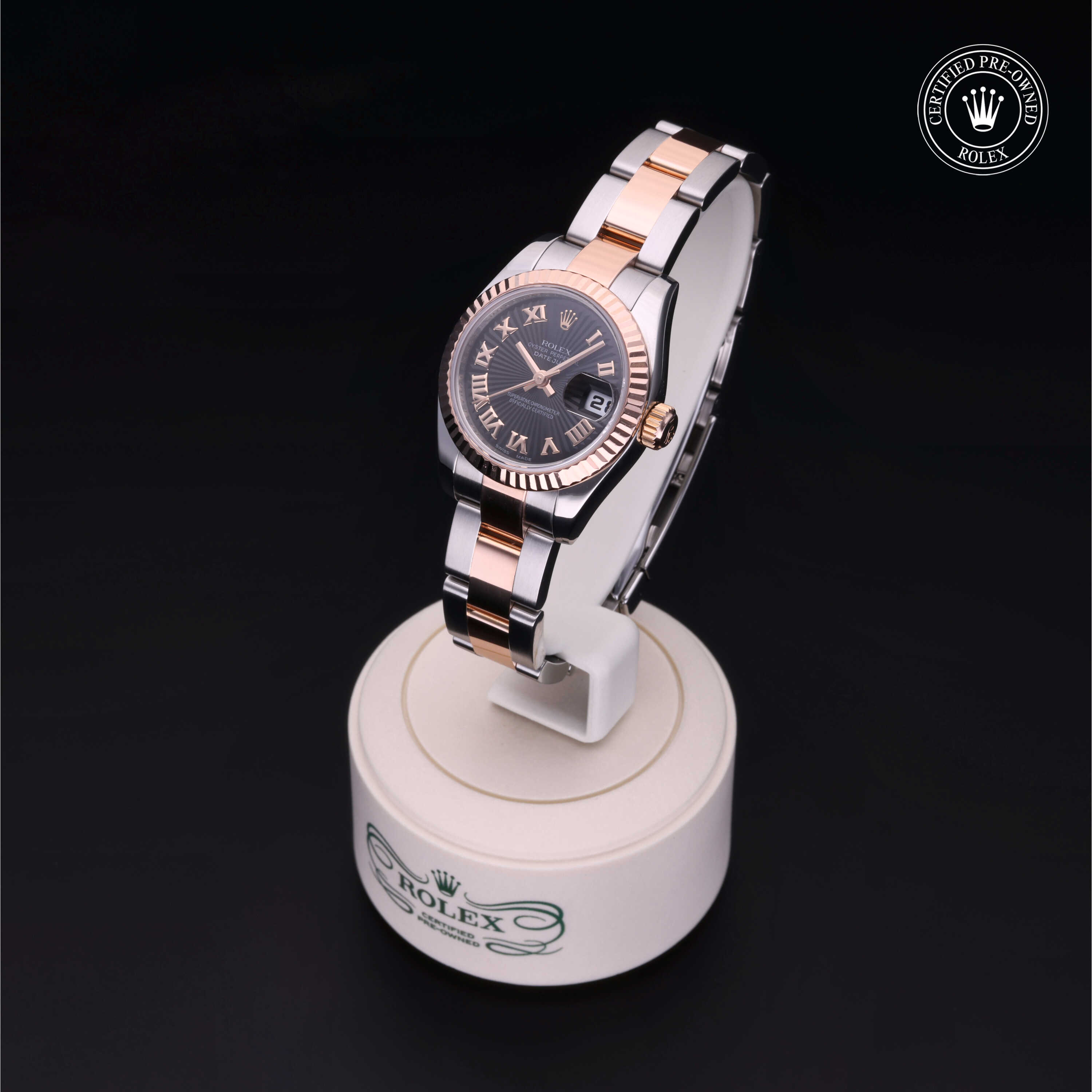 Rolex Lady-Datejust in Rolesor 18 Carat Red M179171-0033 at Heller Jewelers