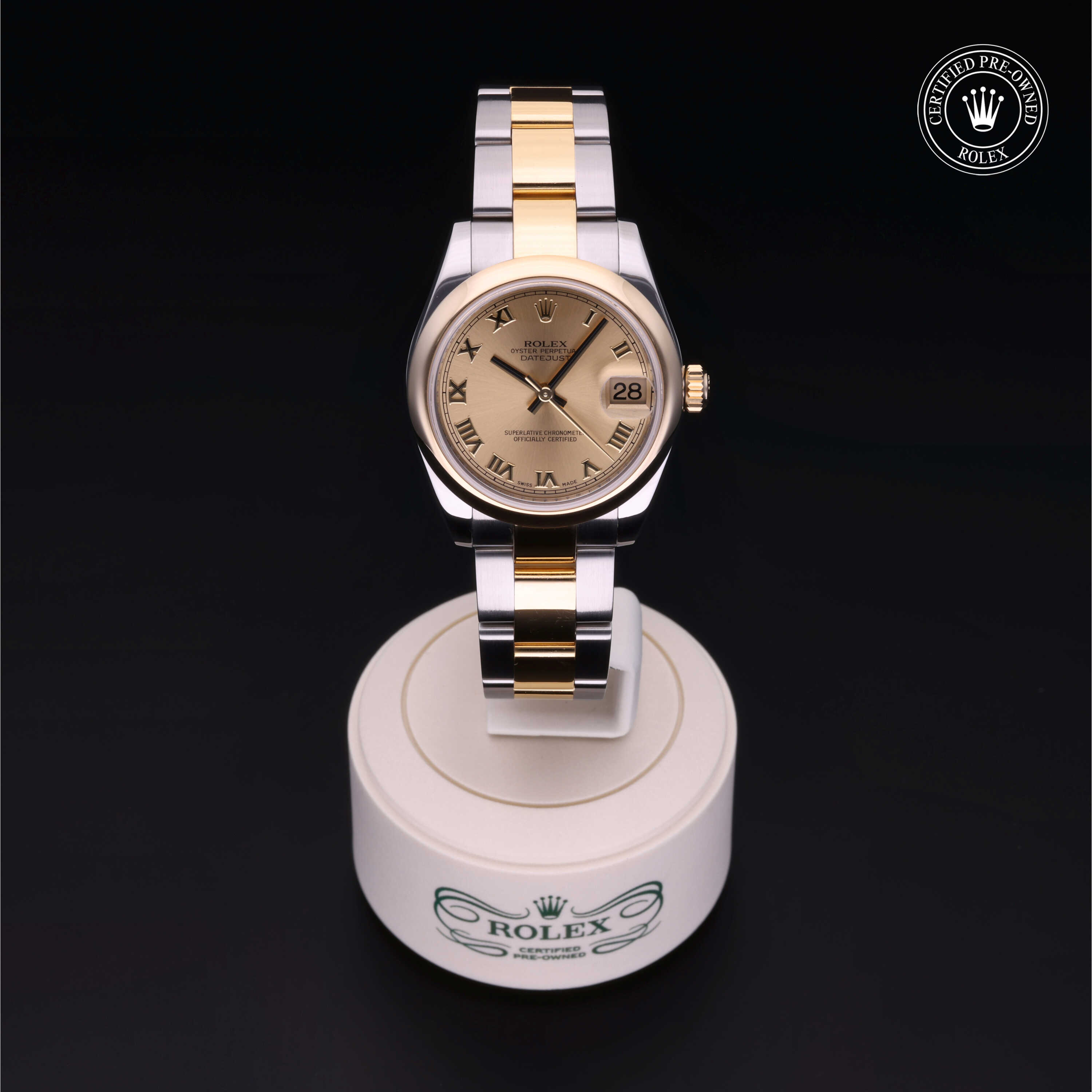 Rolex Datejust in Rolesor 18 Carat Yellow M178243-0004 at Heller Jewelers