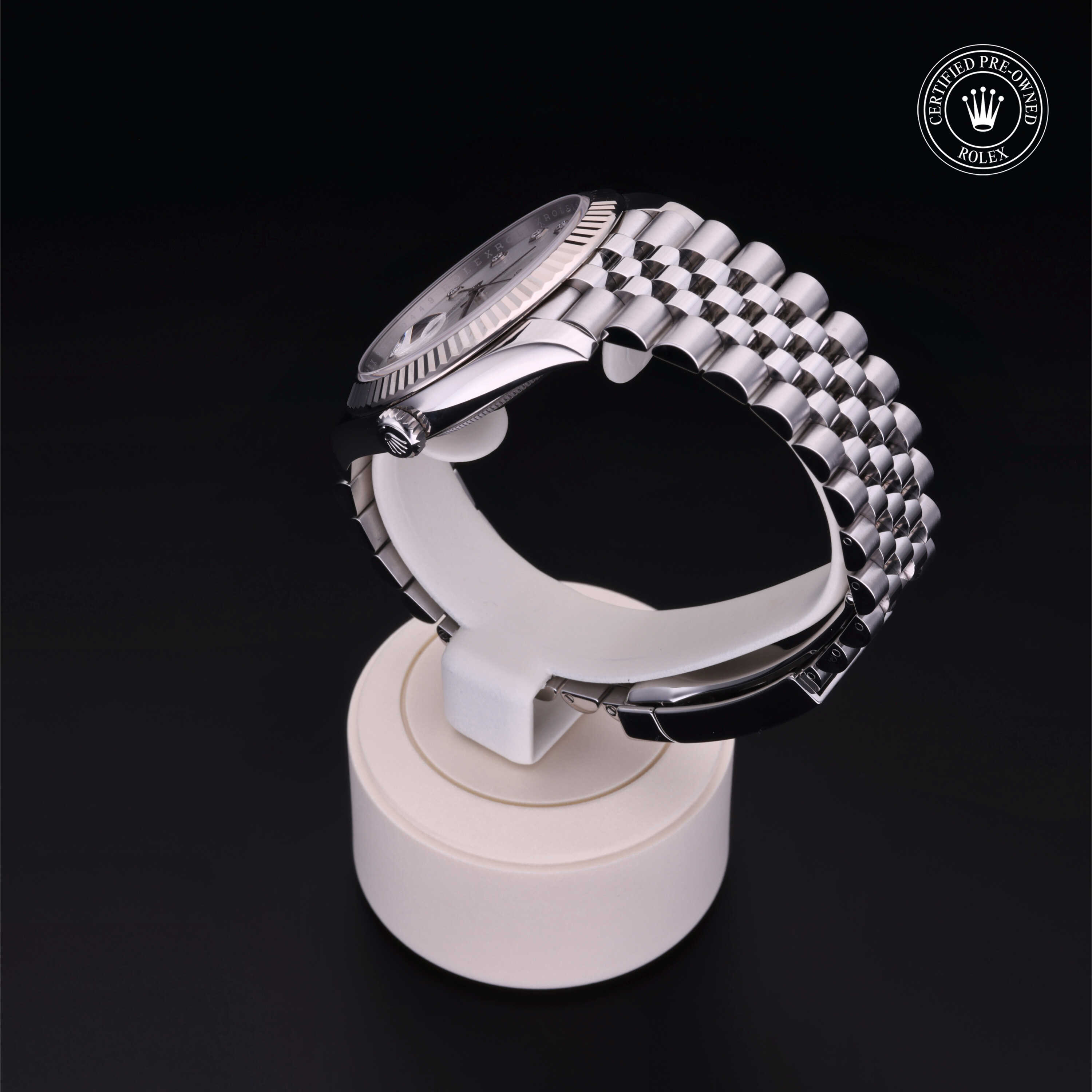 Rolex Datejust in Rolesor 18 Carat White M126334-0020 at Heller Jewelers
