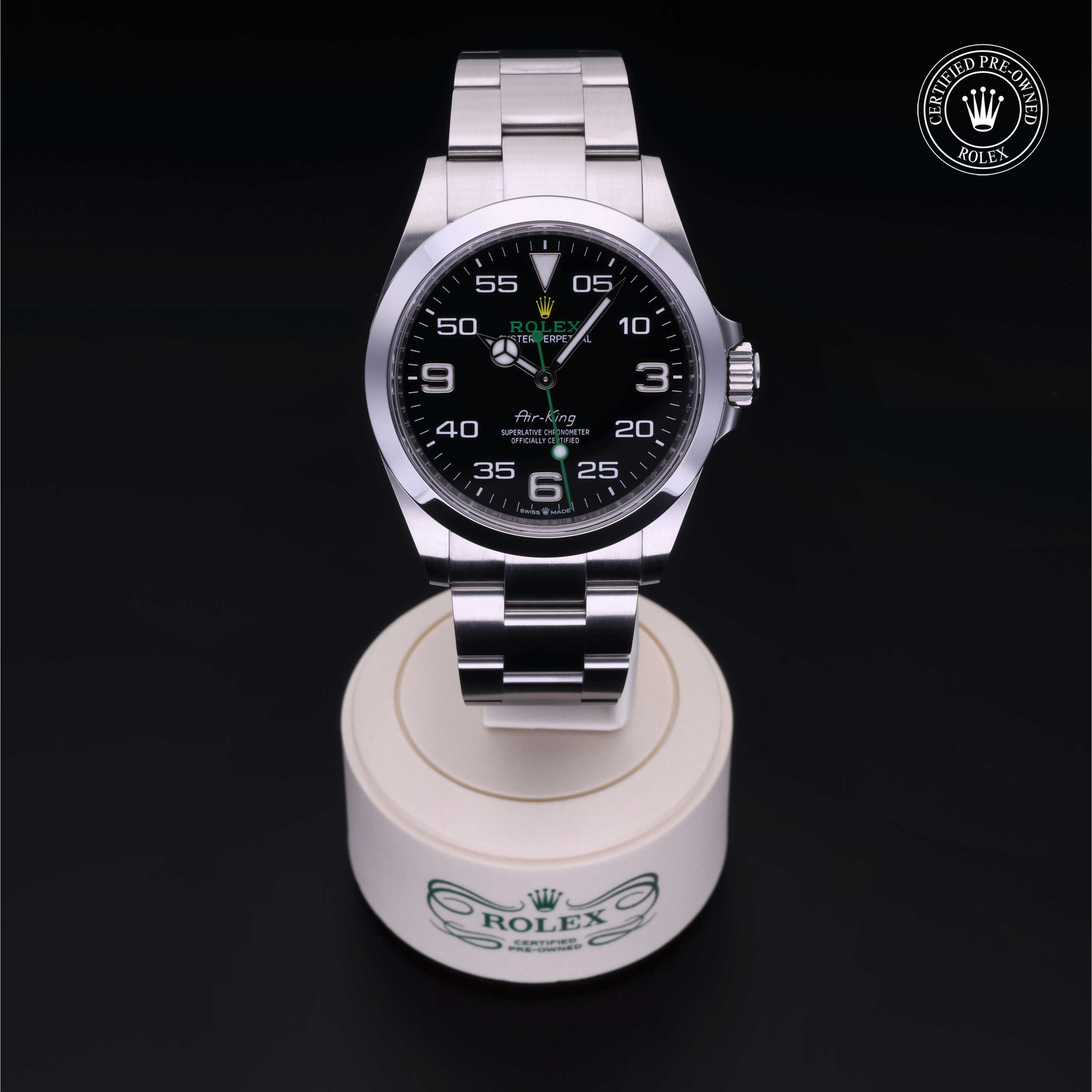 Rolex Air-King in Steel M126900-0001 at Heller Jewelers