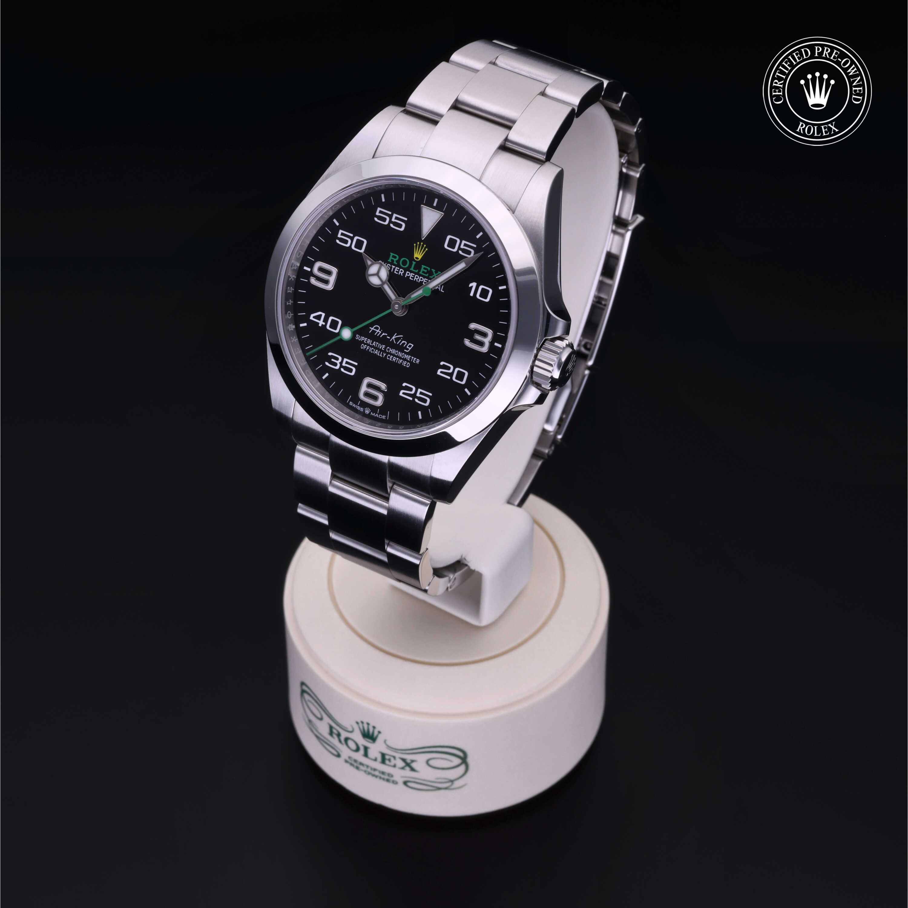 Rolex Air-King in Steel M126900-0001 at Heller Jewelers