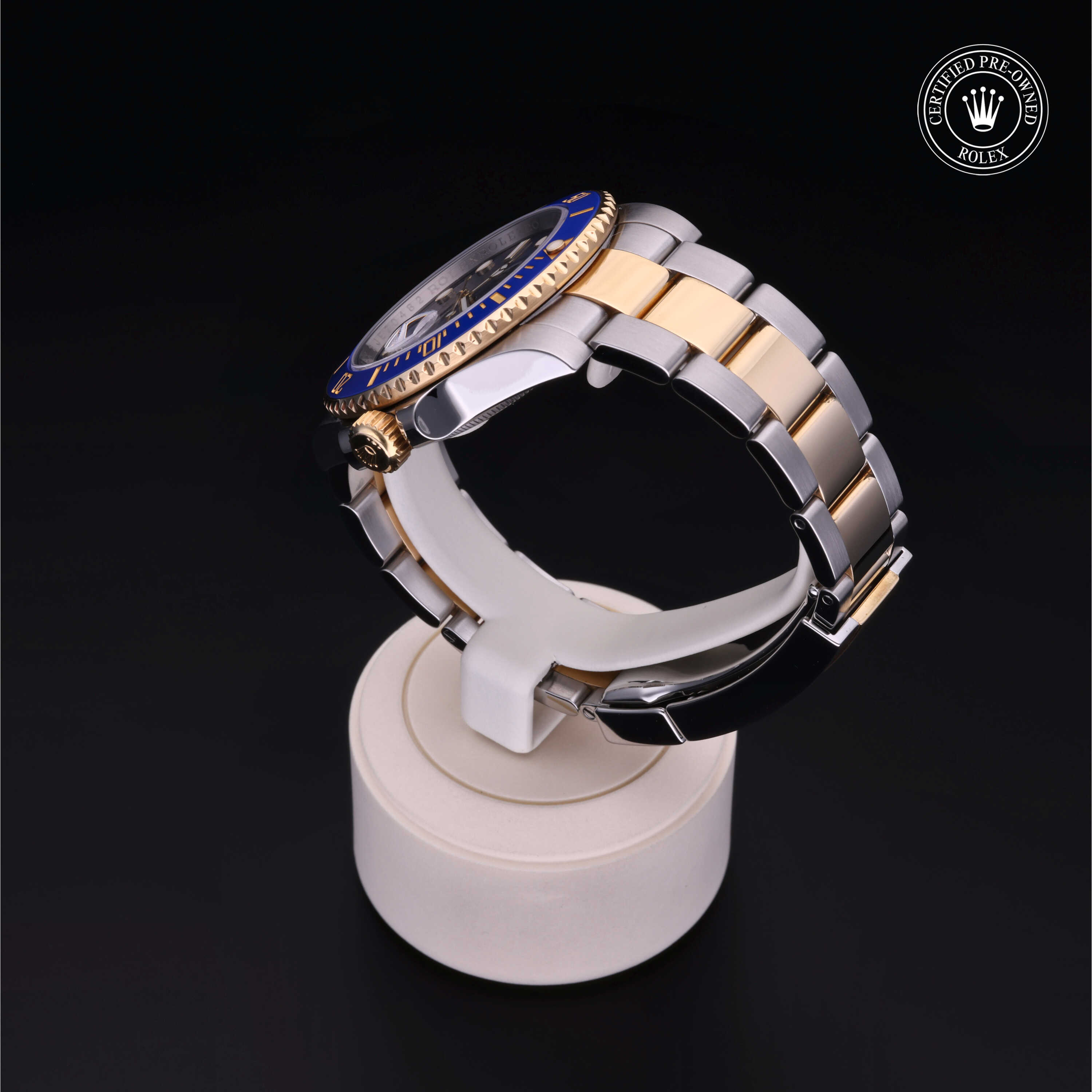 Rolex Submariner in Rolesor 18 Carat Yellow M116613LB-0005 at Heller Jewelers