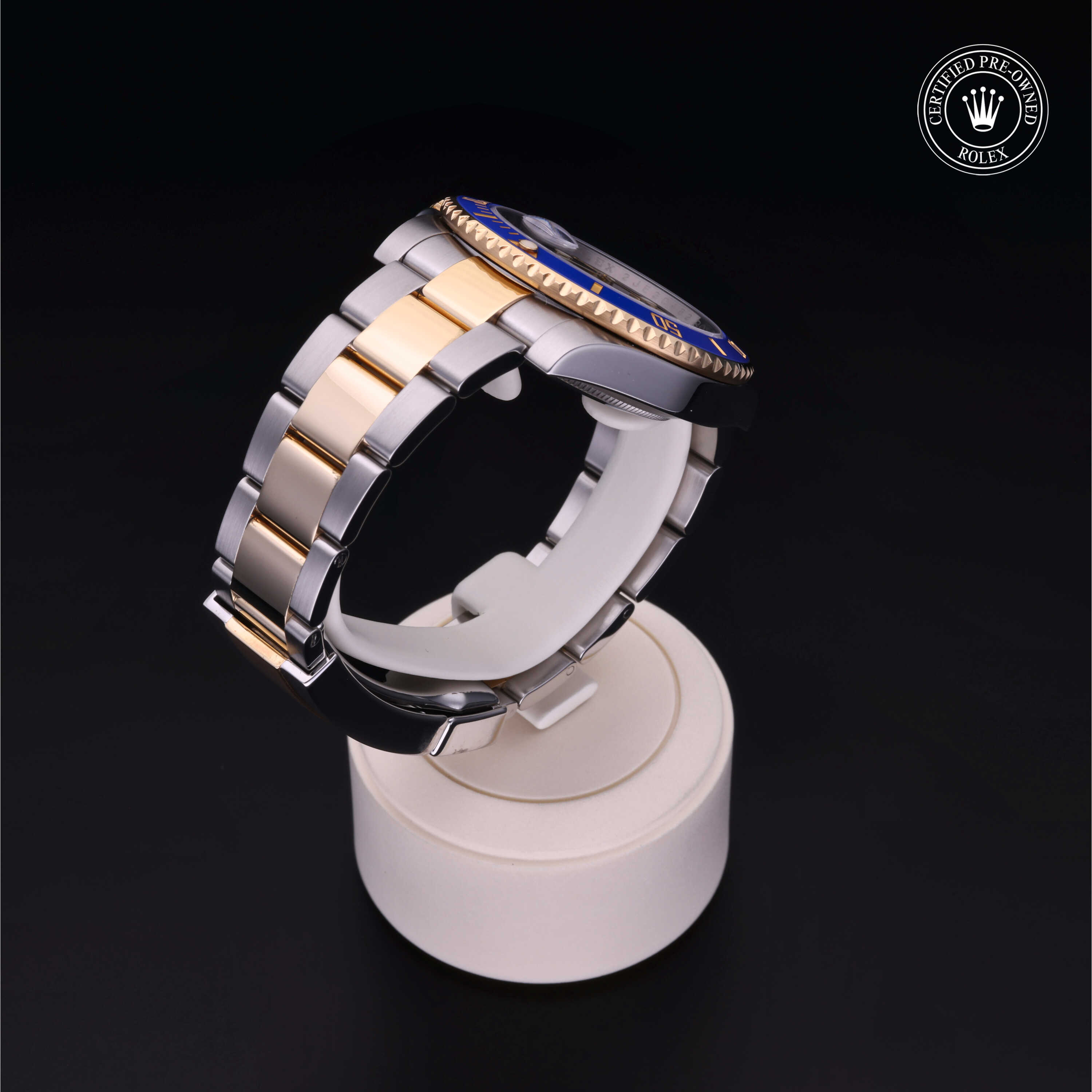 Rolex Submariner in Rolesor 18 Carat Yellow M116613LB-0005 at Heller Jewelers