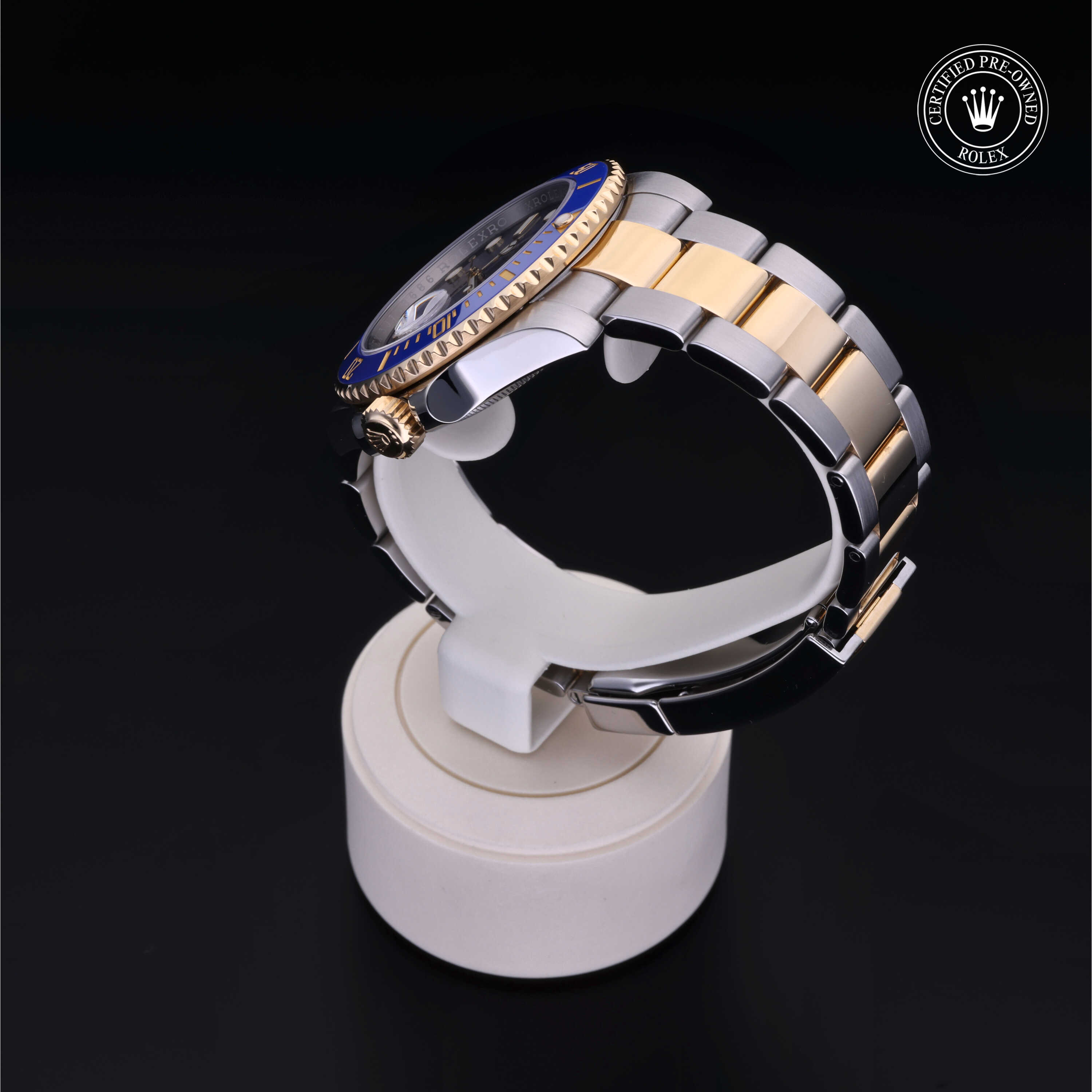 Rolex Submariner in Rolesor 18 Carat Yellow M116613LB-0005 at Heller Jewelers