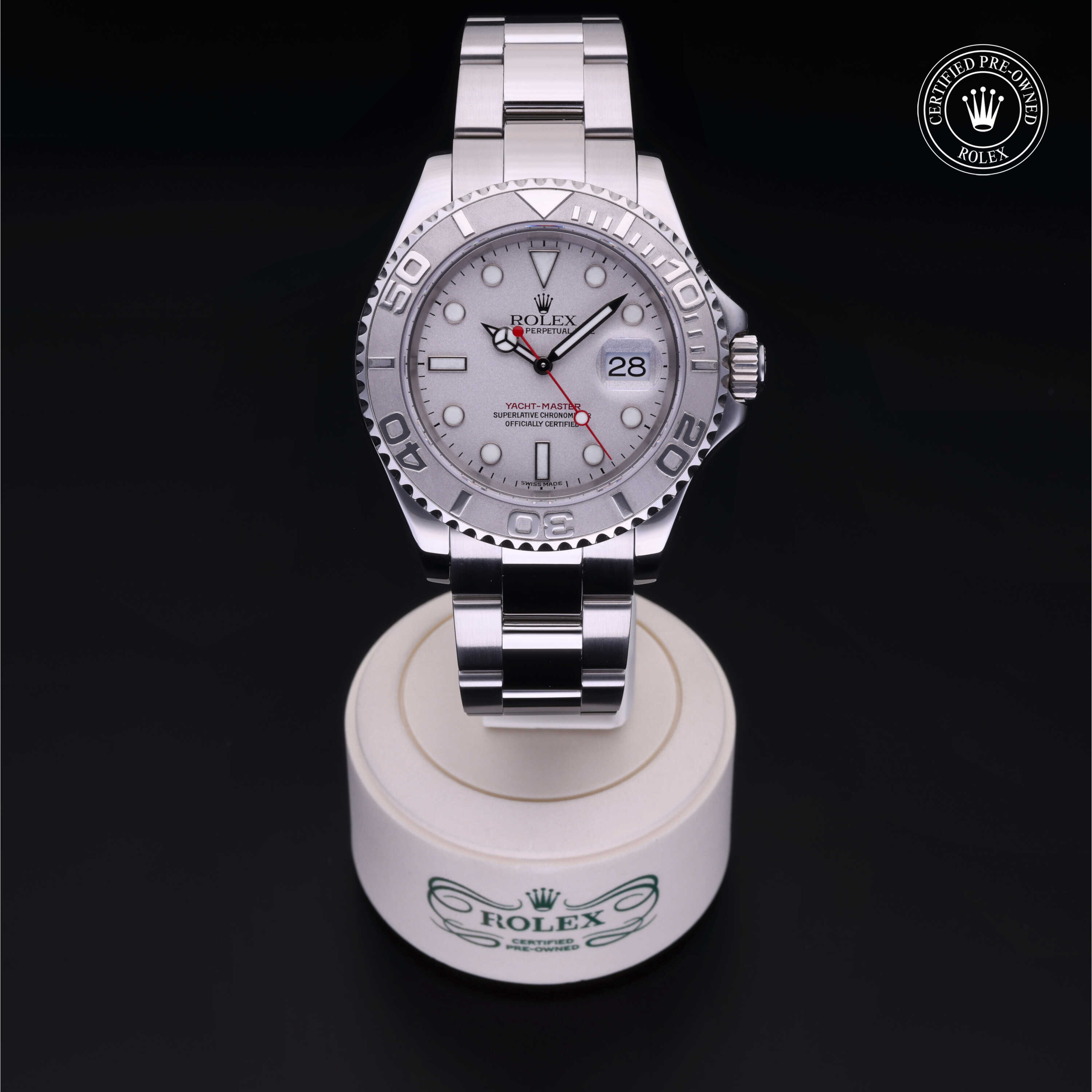 Rolex Yacht-Master in Rolesium Platinum M16622-0004 at Heller Jewelers