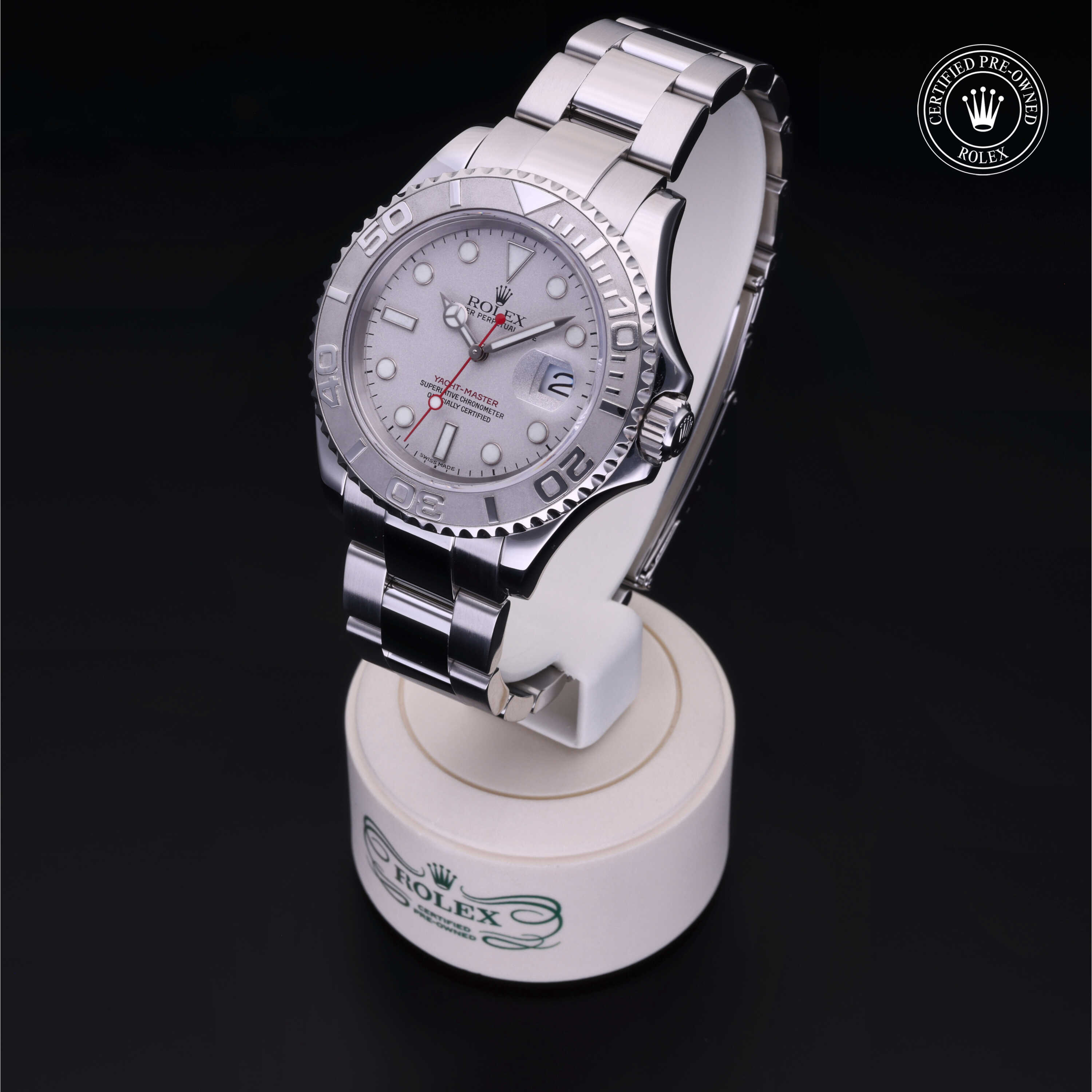 Rolex Yacht-Master in Rolesium Platinum M16622-0004 at Heller Jewelers