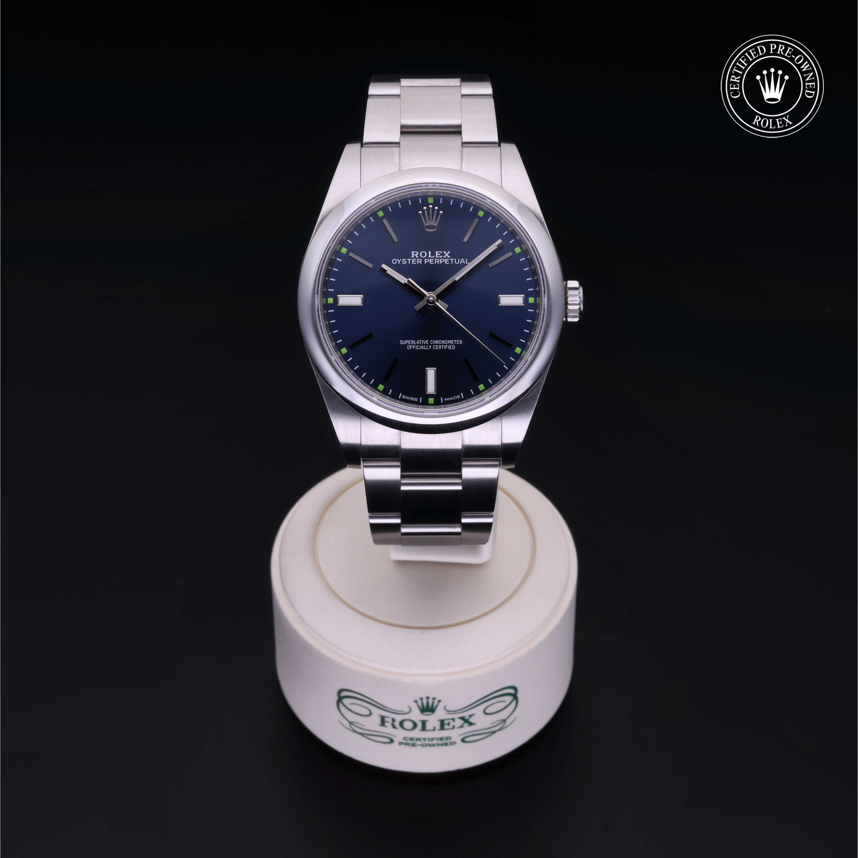 Rolex Oyster Perpetual in Steel M114300-0003 at Heller Jewelers