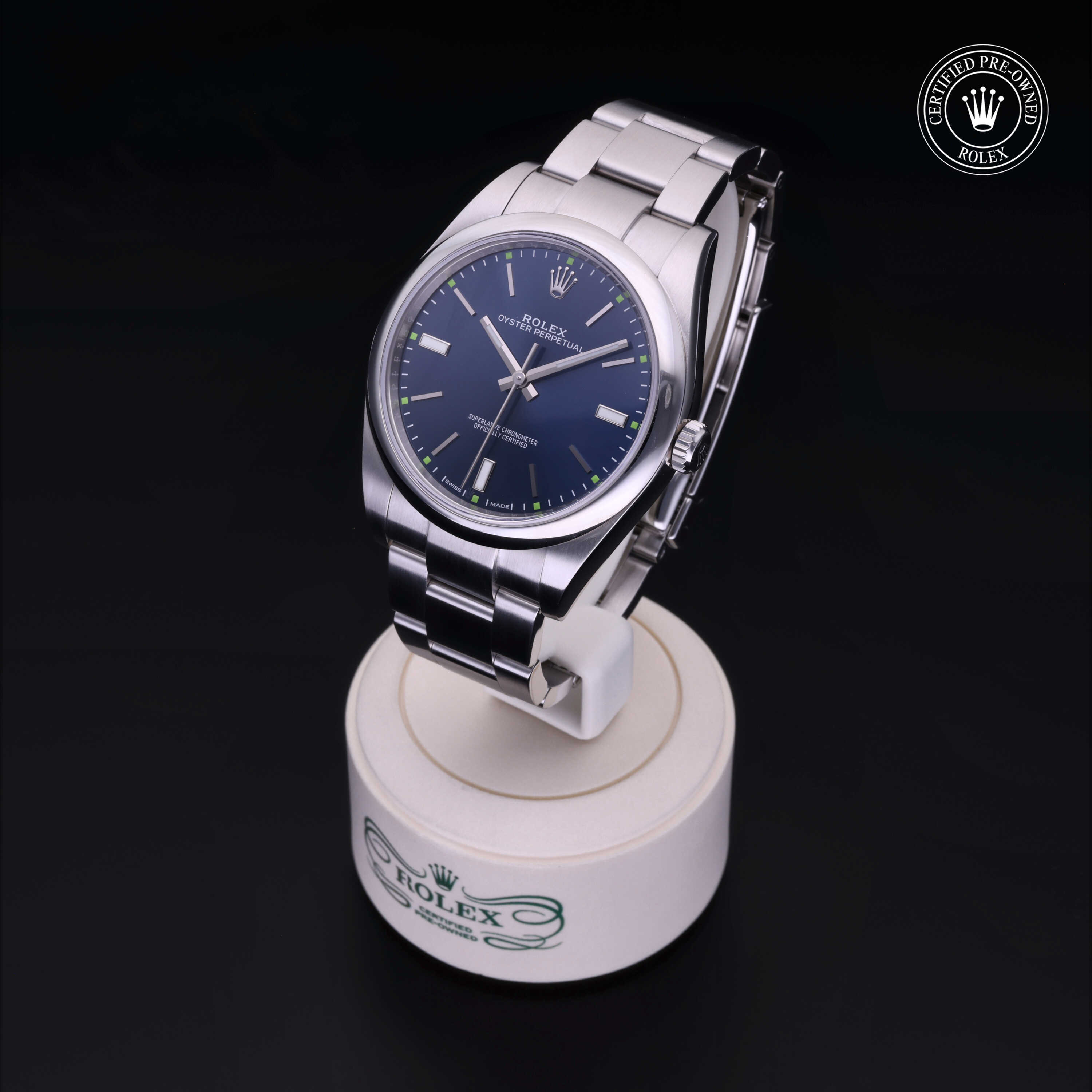 Rolex Oyster Perpetual in Steel M114300-0003 at Heller Jewelers