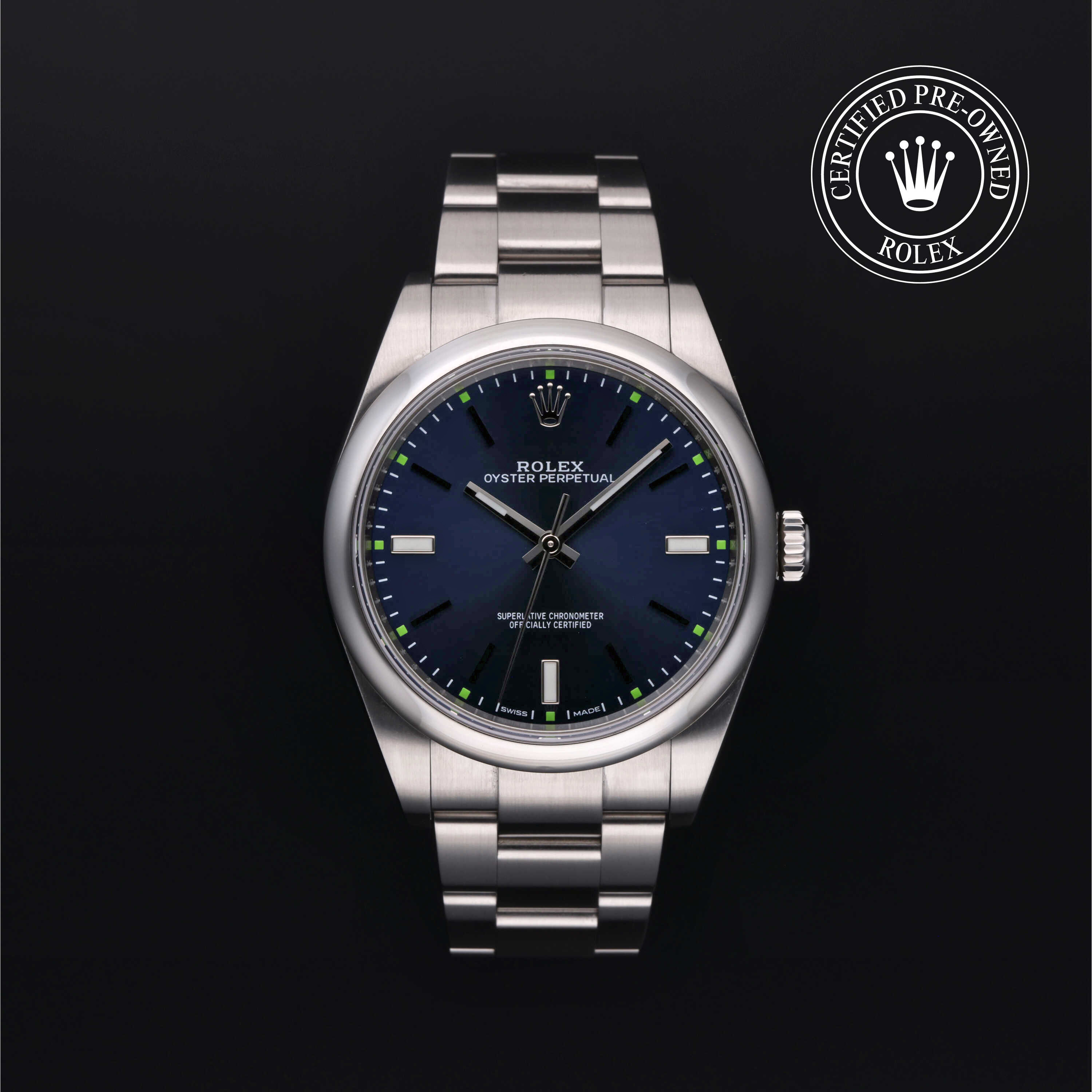 Rolex Oyster Perpetual in Steel M114300-0003 at Heller Jewelers