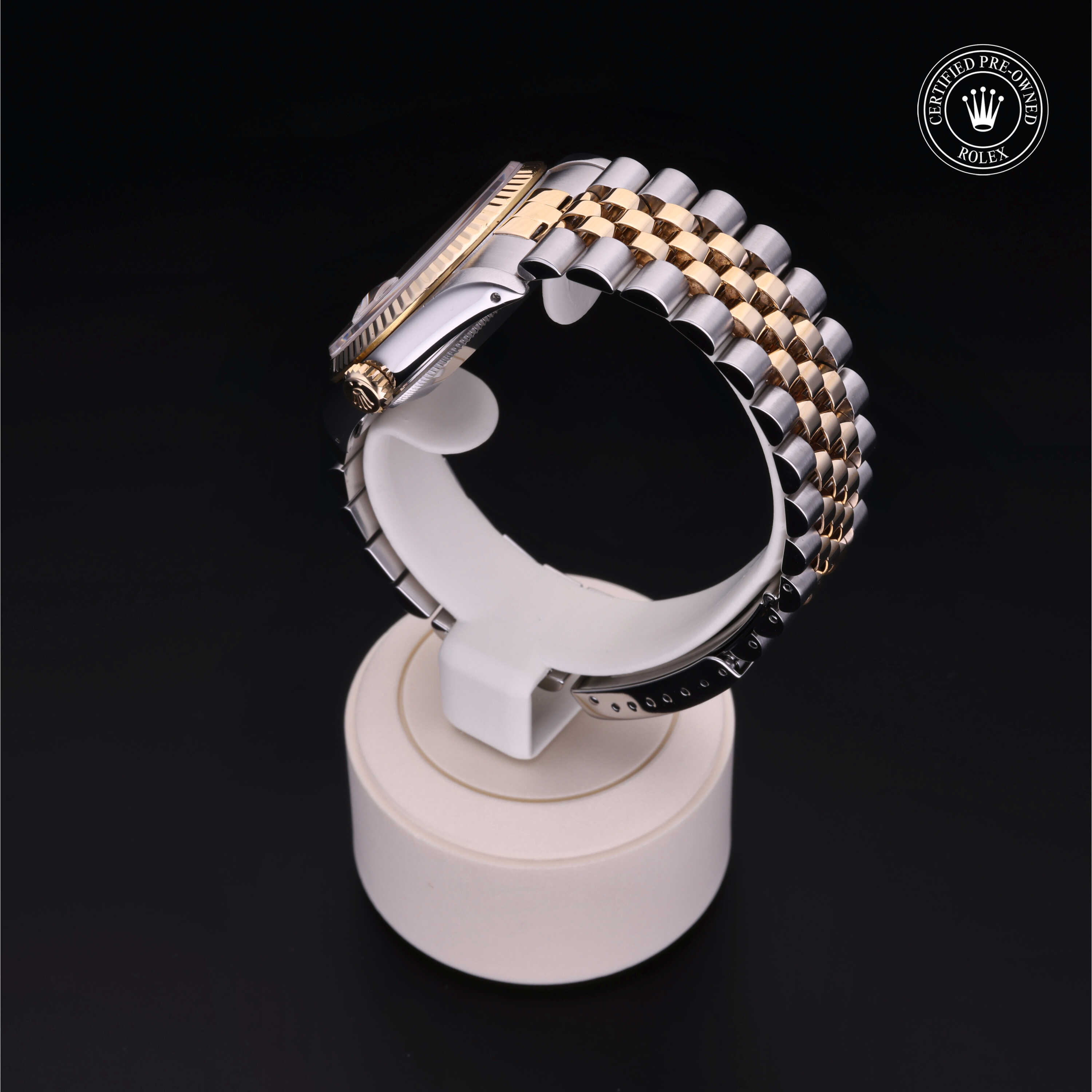 Rolex Datejust in Rolesor 18 Carat Yellow M16233-0025 at Heller Jewelers
