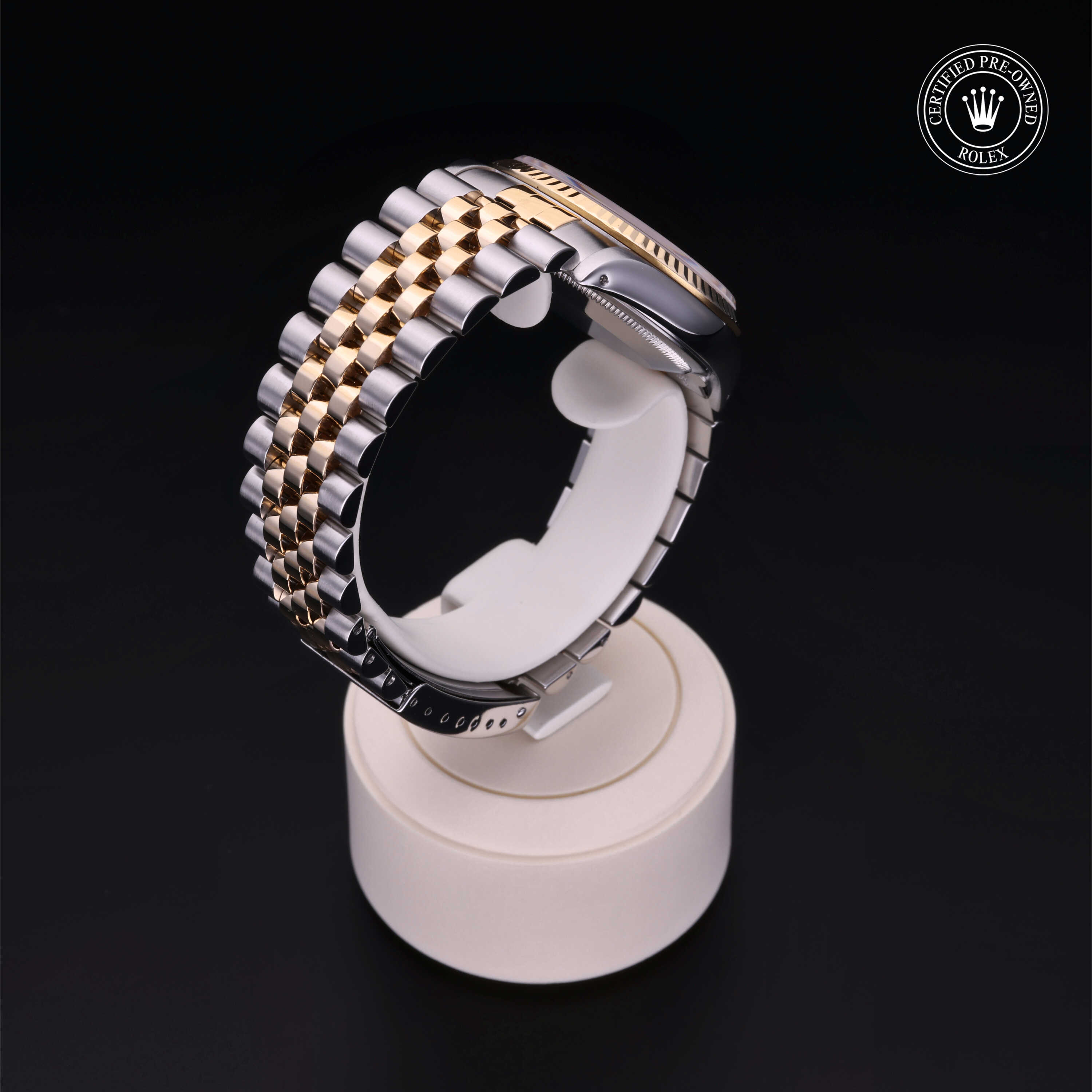 Rolex Datejust in Rolesor 18 Carat Yellow M16233-0025 at Heller Jewelers