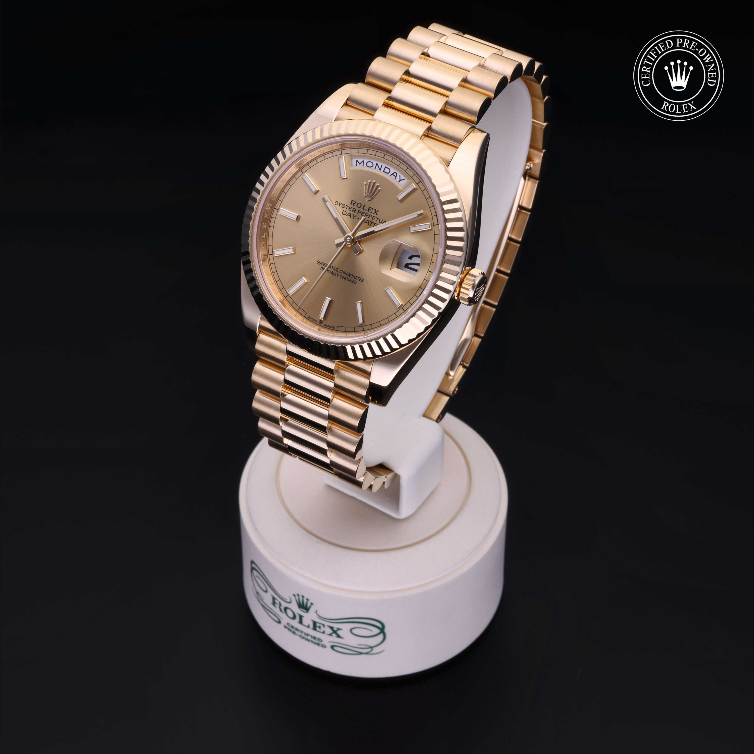 Rolex Day-Date in Gold 18 Carat Yellow M228238-0003 at Heller Jewelers