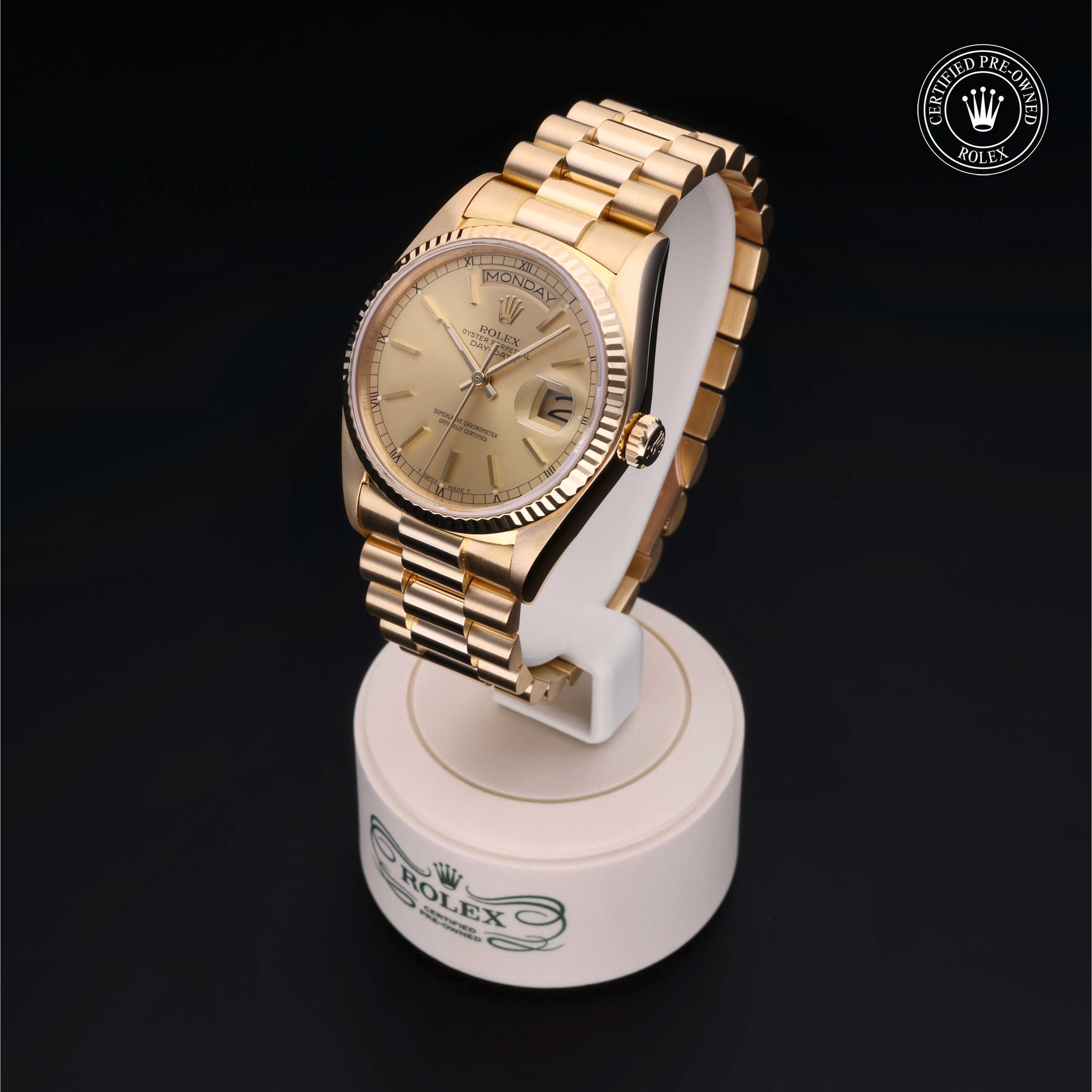 Rolex Day-Date in Gold 18 Carat Yellow  at Heller Jewelers