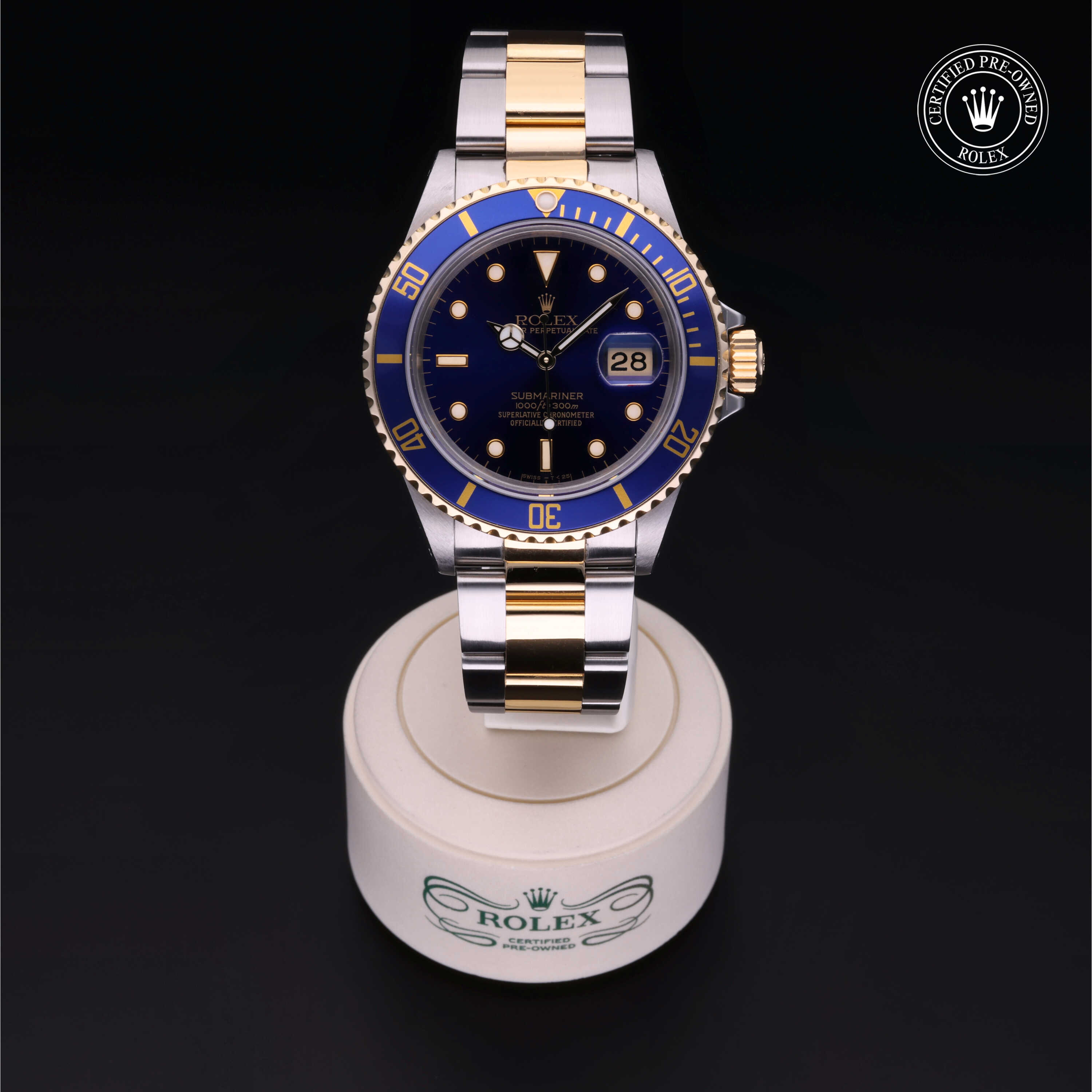 Rolex Submariner in Rolesor 18 Carat Yellow  at Heller Jewelers