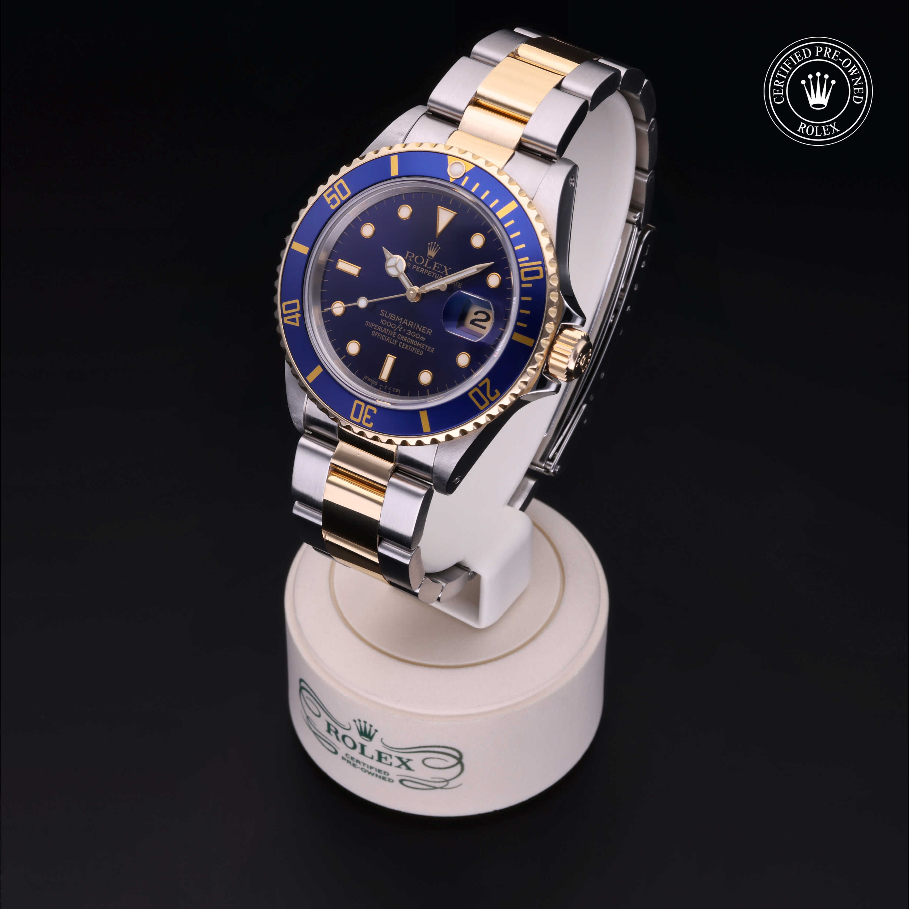 Rolex Submariner in Rolesor 18 Carat Yellow  at Heller Jewelers