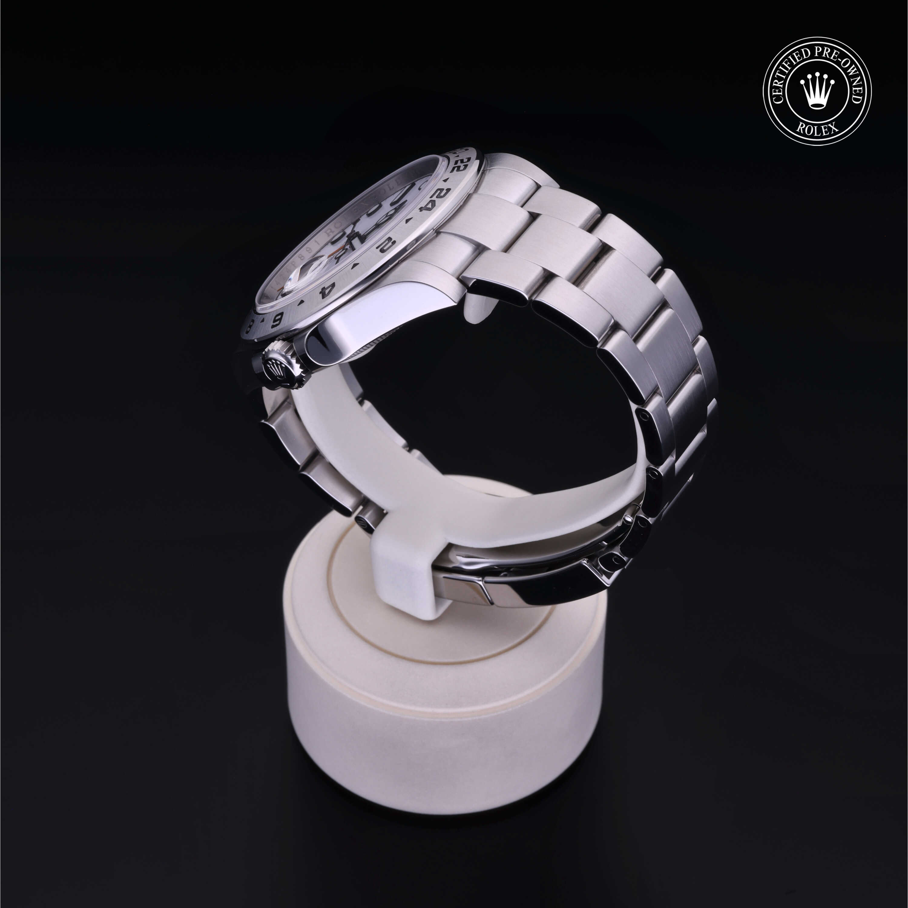 Rolex Explorer II in Steel M216570-0001 at Heller Jewelers