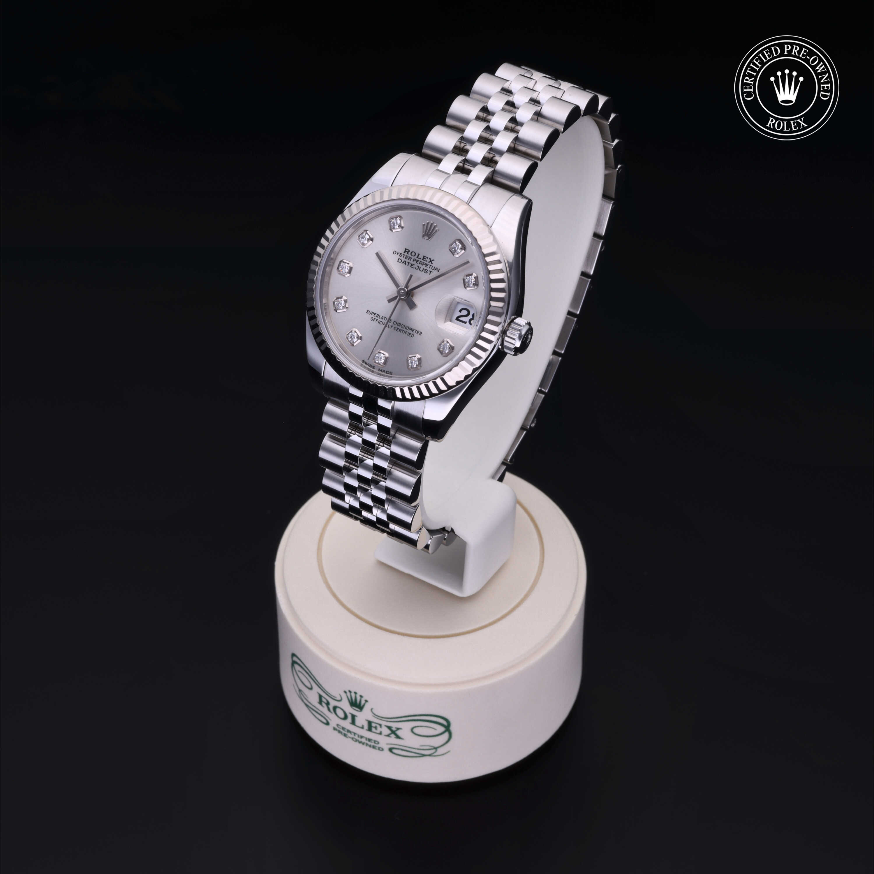 Rolex Datejust in Rolesor 18 Carat White M178274-0018 at Heller Jewelers