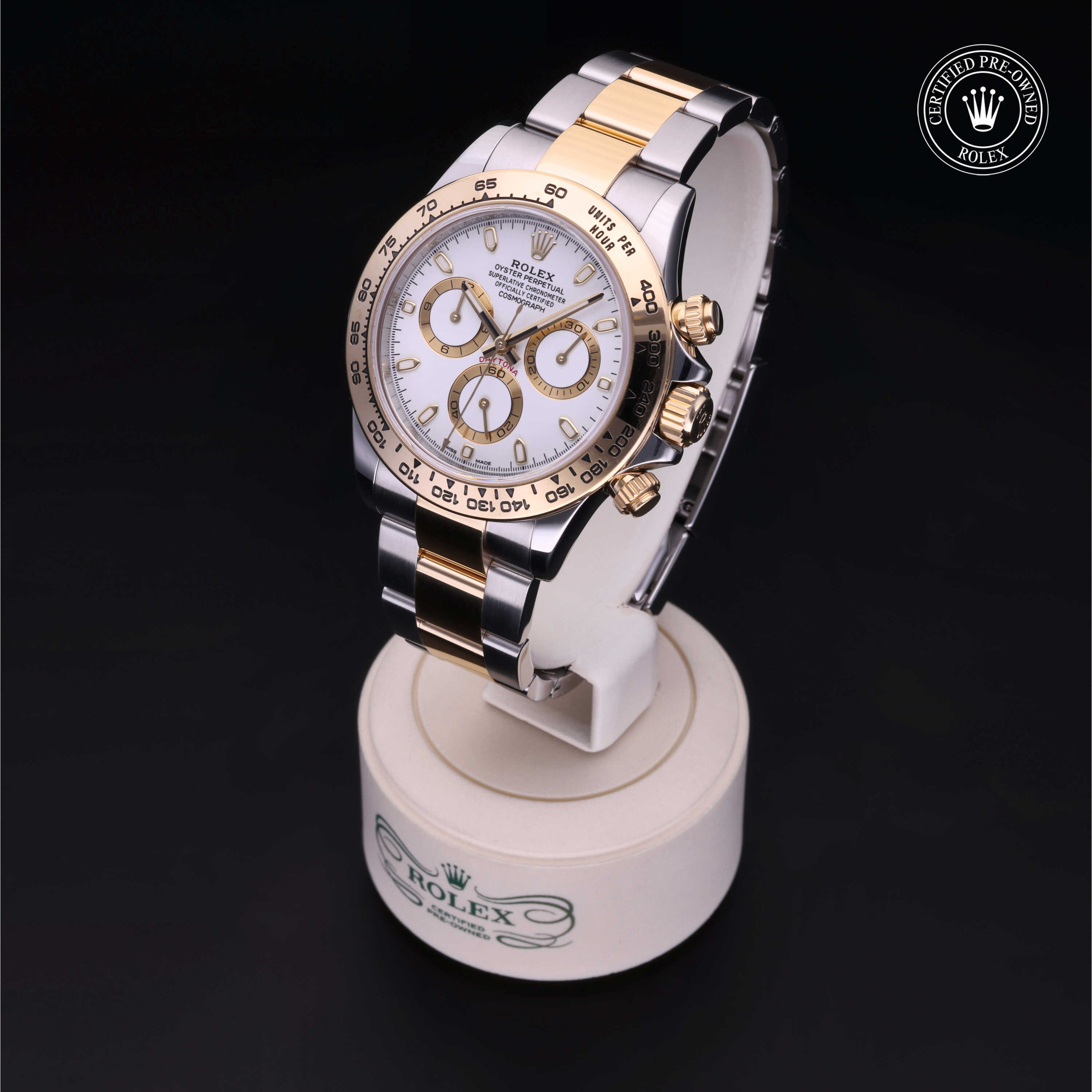 Rolex Cosmograph Daytona in Rolesor 18 Carat Yellow M116503-0001 at Heller Jewelers