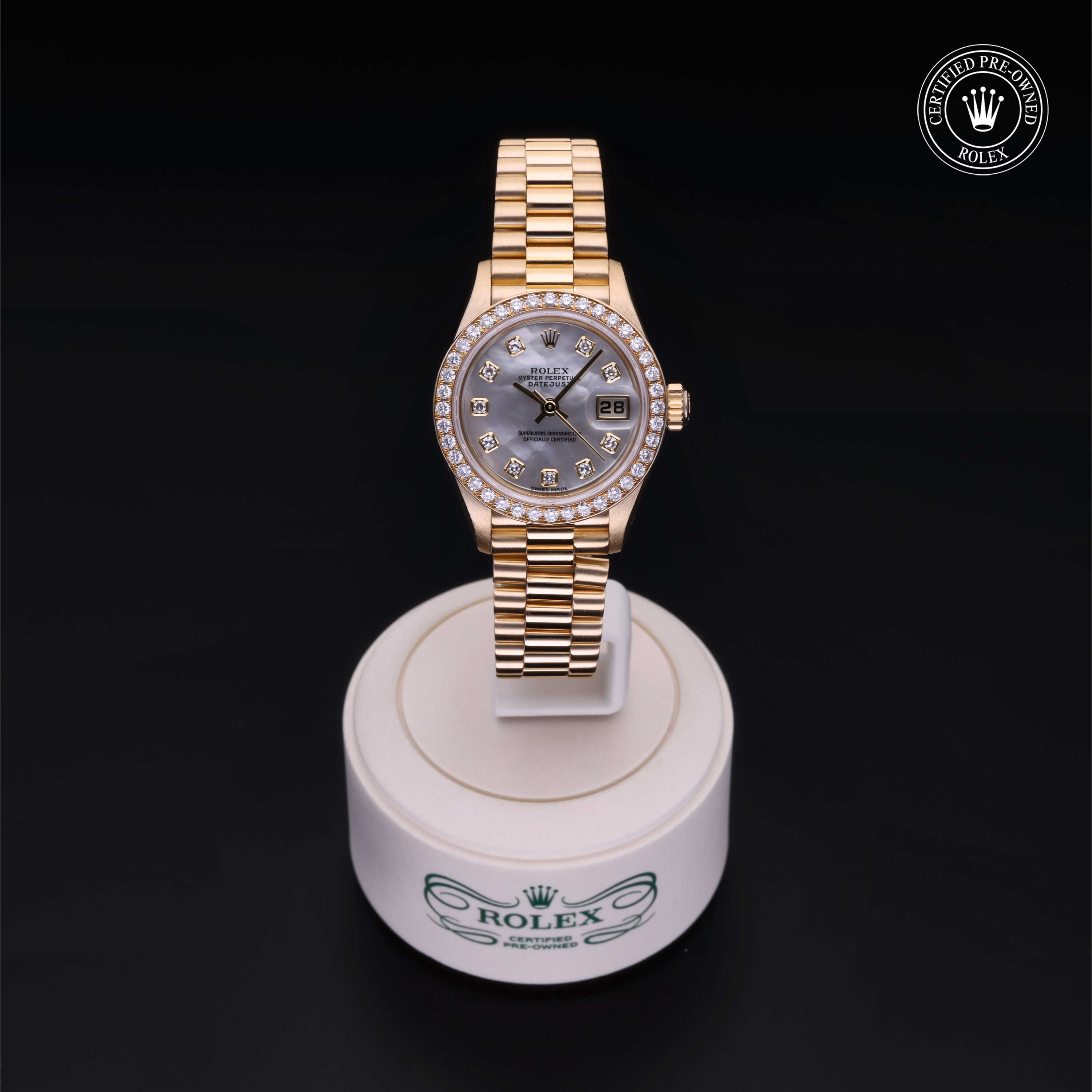 Rolex Lady-Datejust in Gold 18 Carat Yellow M79138-0014 at Heller Jewelers
