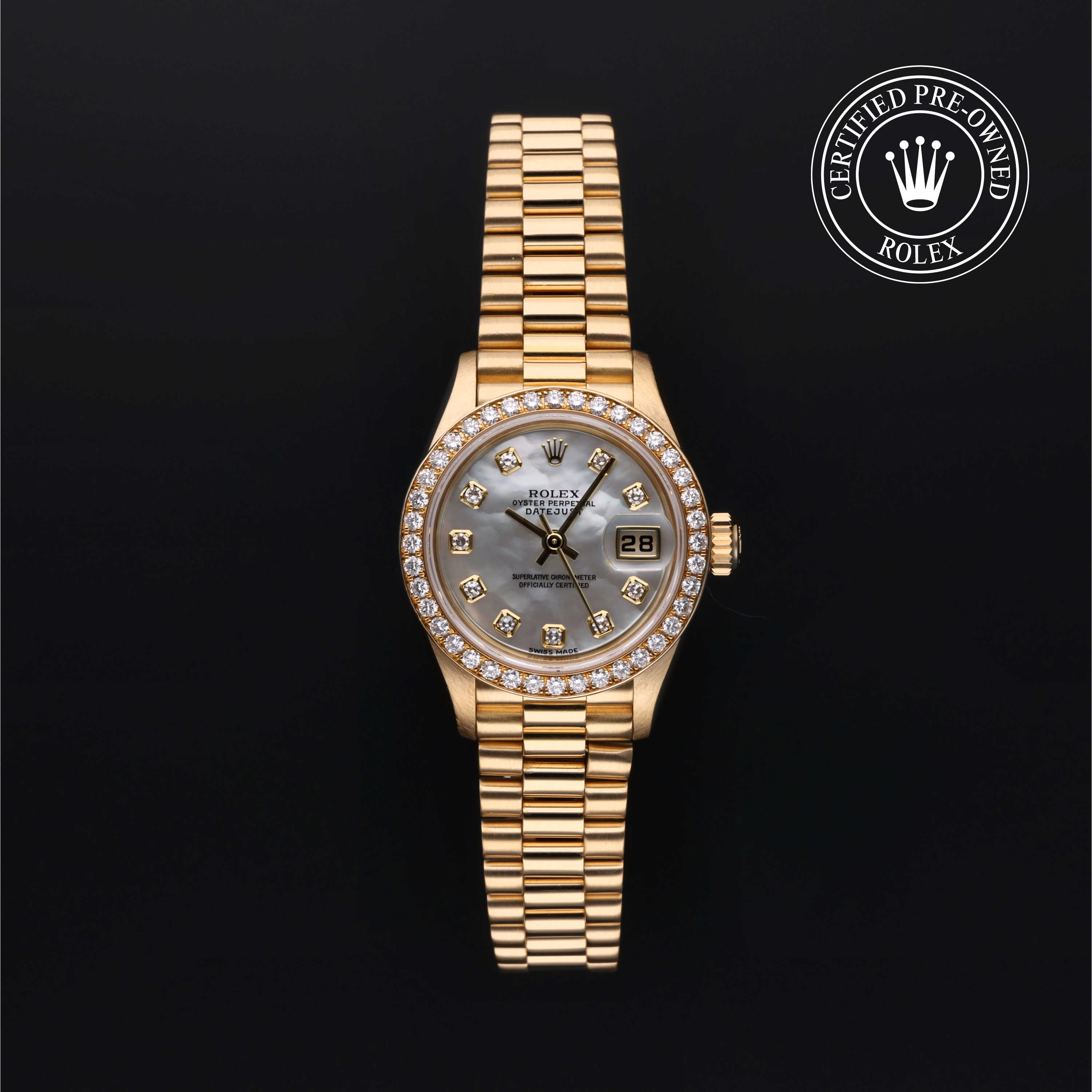 Rolex Lady-Datejust in Gold 18 Carat Yellow M79138-0014 at Heller Jewelers