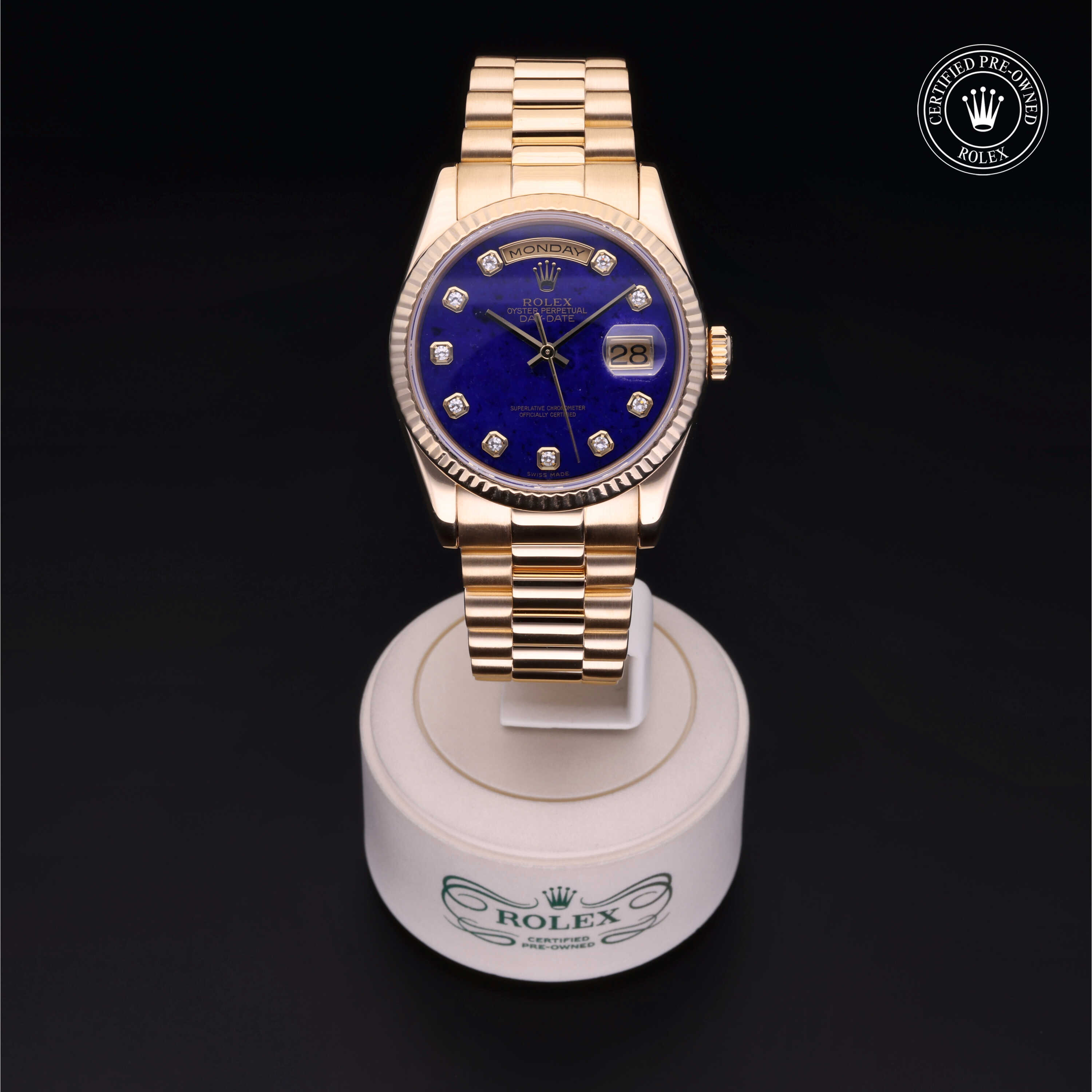 Rolex Day-Date in Gold 18 Carat Yellow M118238-0047 at Heller Jewelers