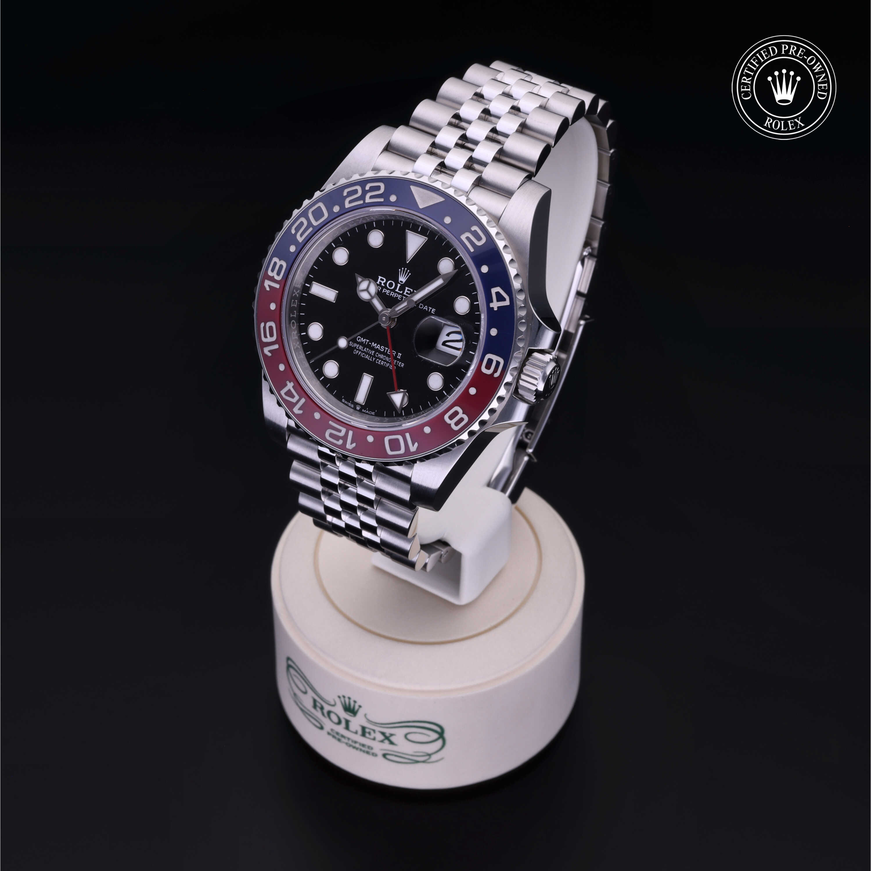 Rolex GMT-Master II in Steel M126710BLRO-0001 at Heller Jewelers
