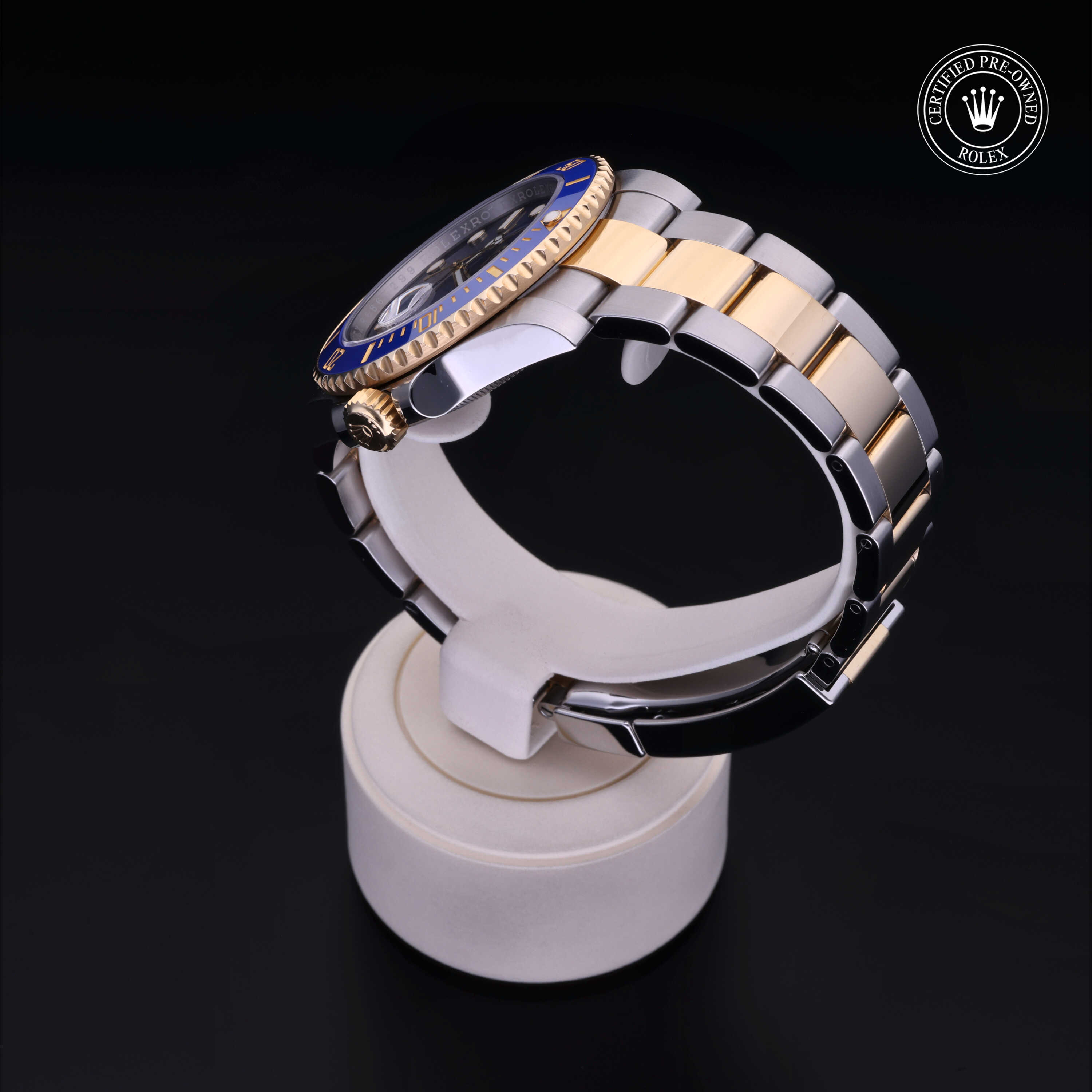Rolex Submariner in Rolesor 18 Carat Yellow M116613LB-0005 at Heller Jewelers