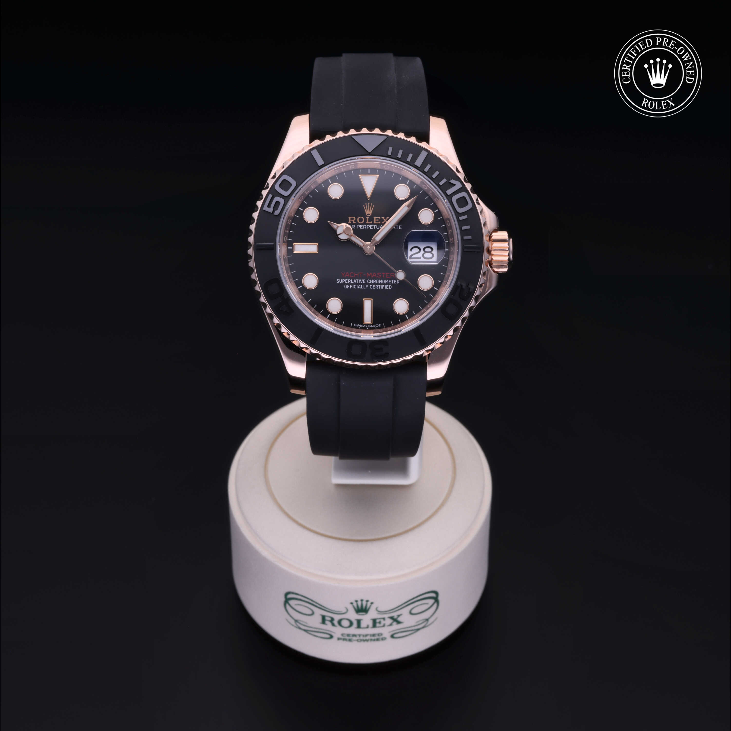 Rolex Yacht-Master in Gold 18 Carat Red M116655-0001 at Heller Jewelers