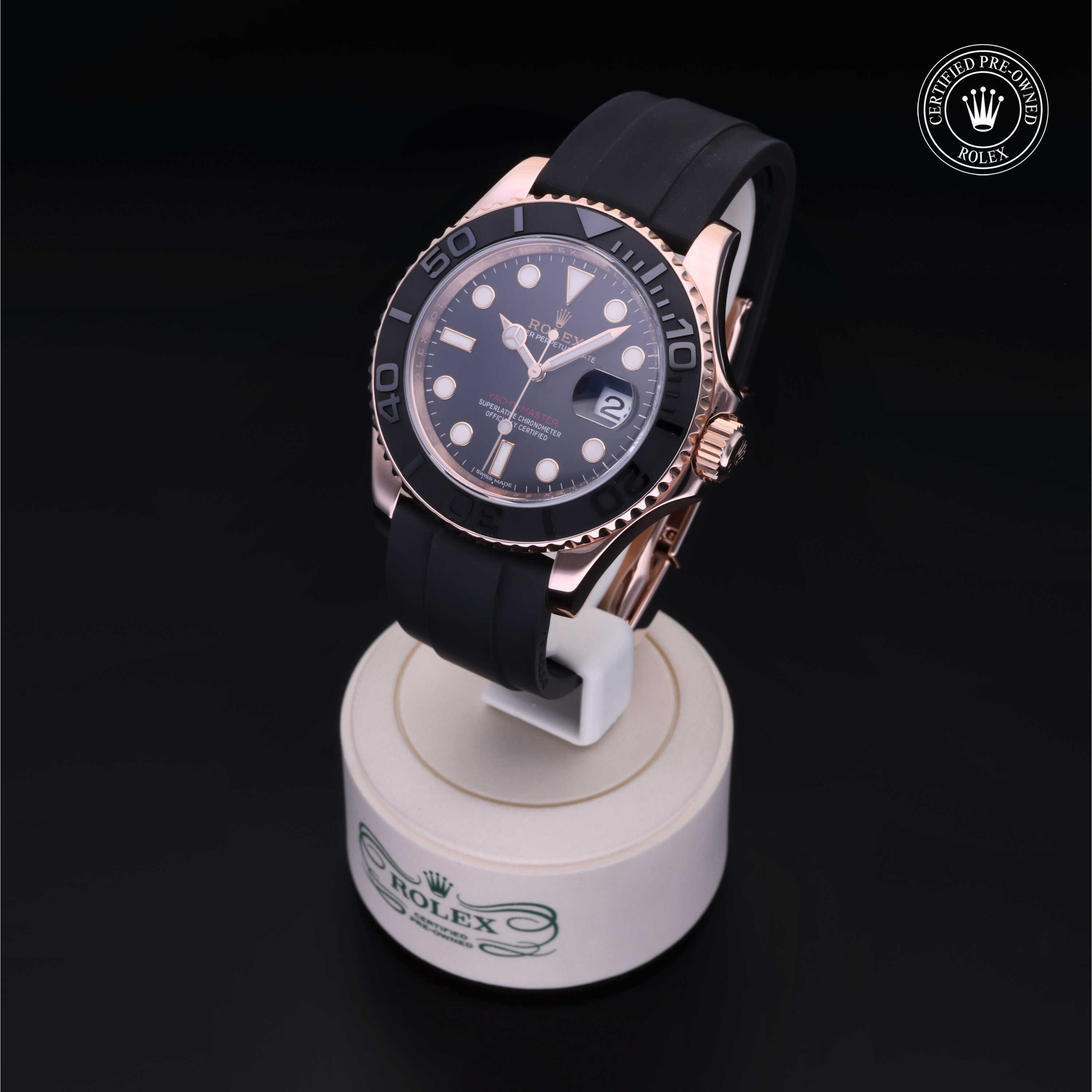 Rolex Yacht-Master in Gold 18 Carat Red M116655-0001 at Heller Jewelers