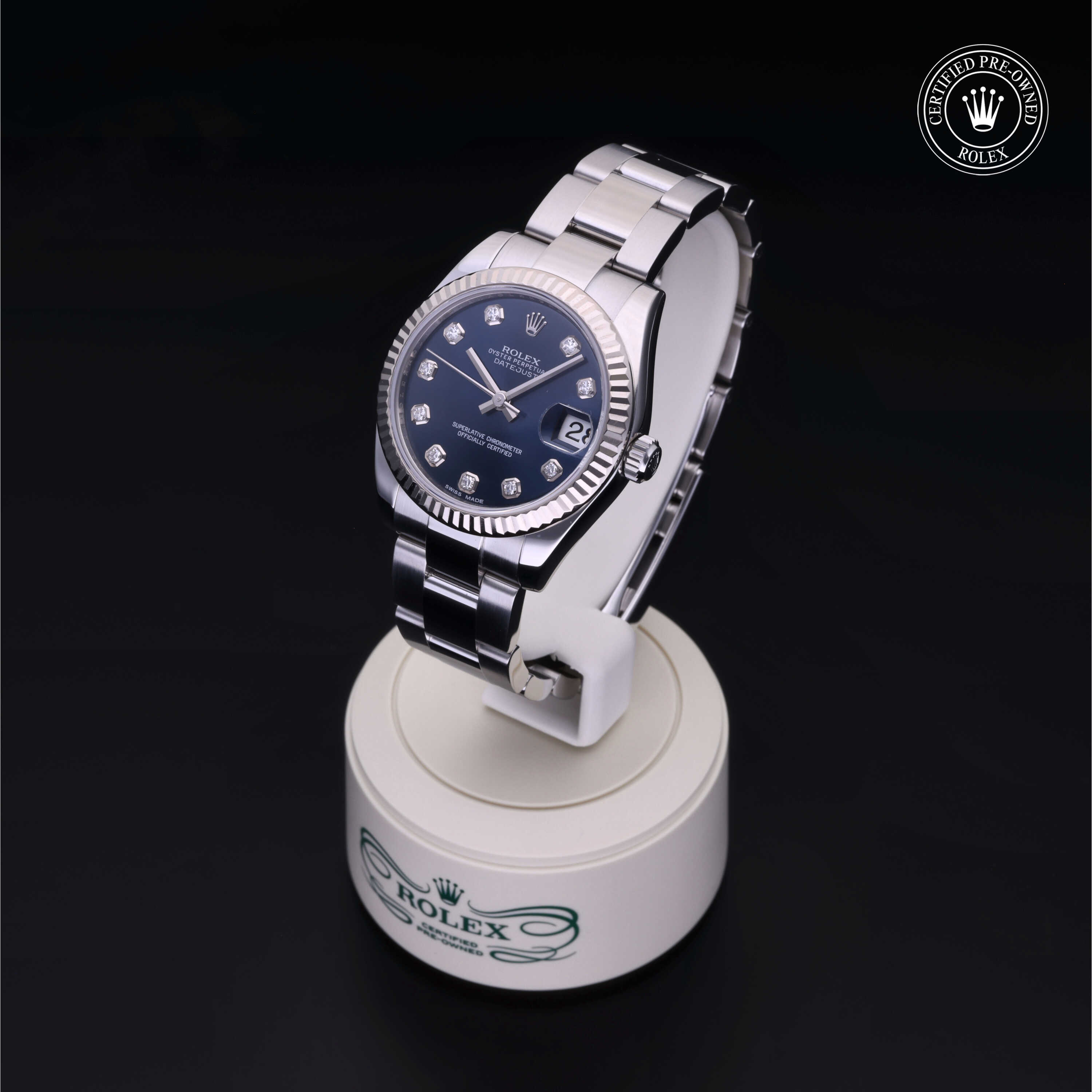 Rolex Datejust in Rolesor 18 Carat White M178274-0061 at Heller Jewelers