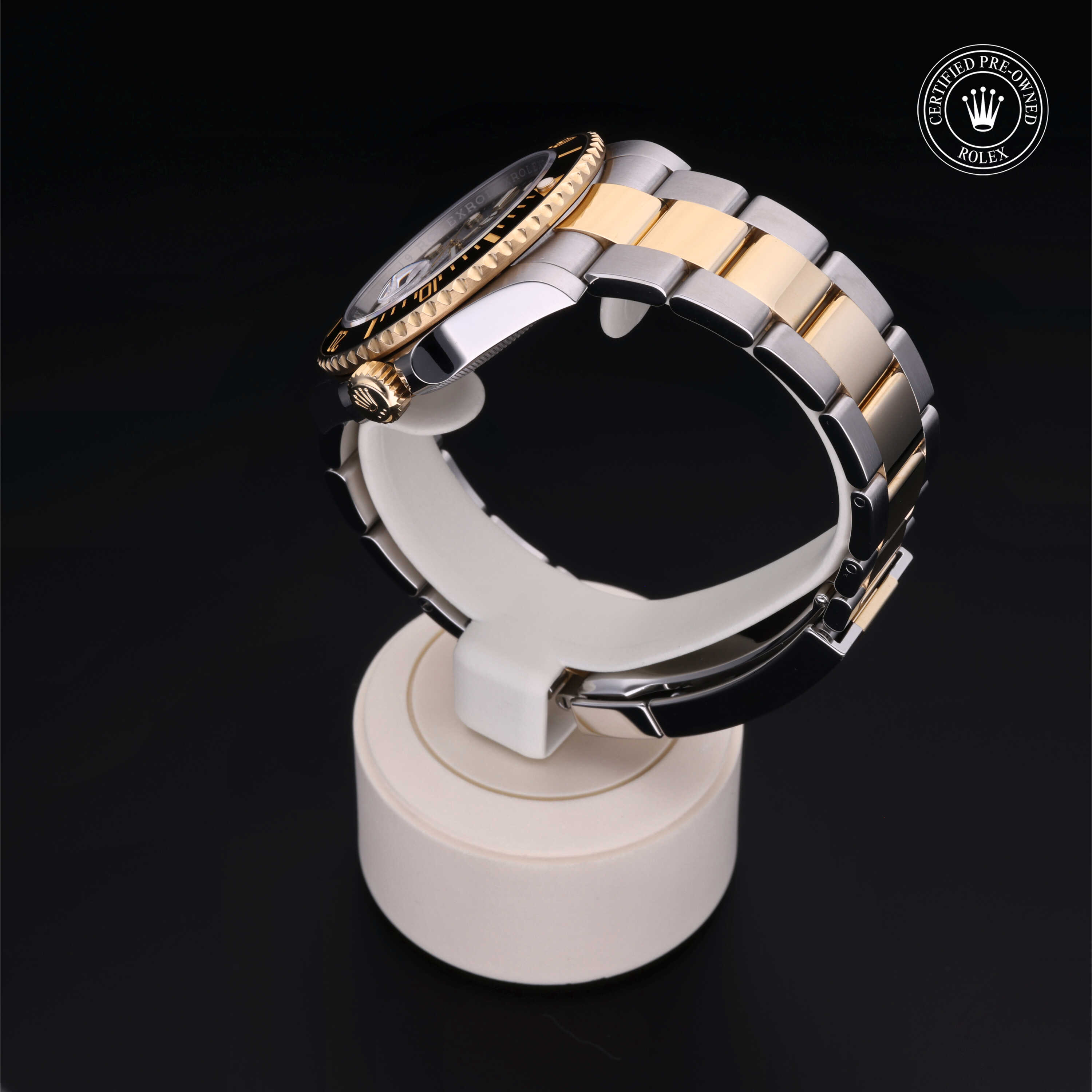 Rolex Submariner in Rolesor 18 Carat Yellow M126613LN-0002 at Heller Jewelers