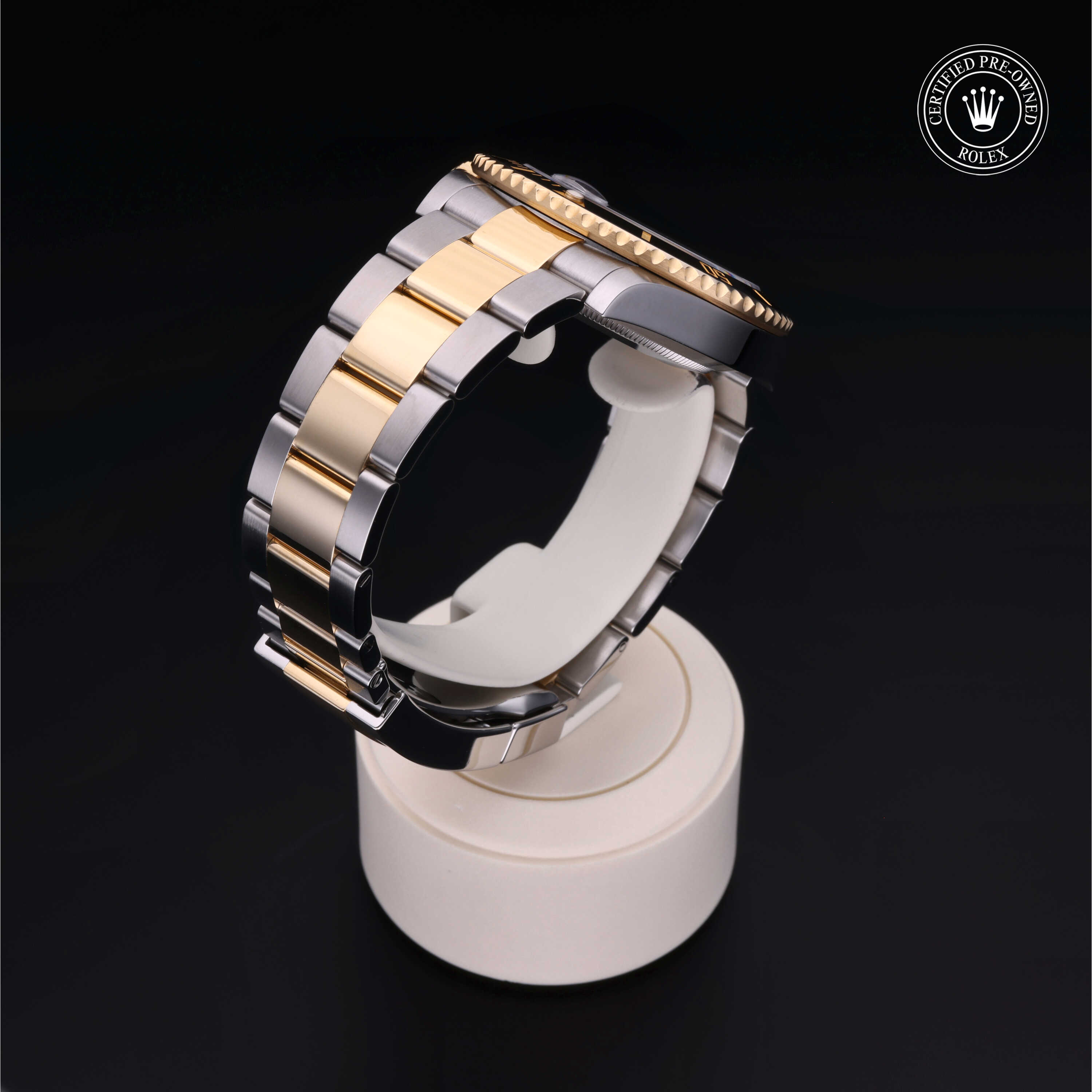 Rolex Submariner in Rolesor 18 Carat Yellow M126613LN-0002 at Heller Jewelers