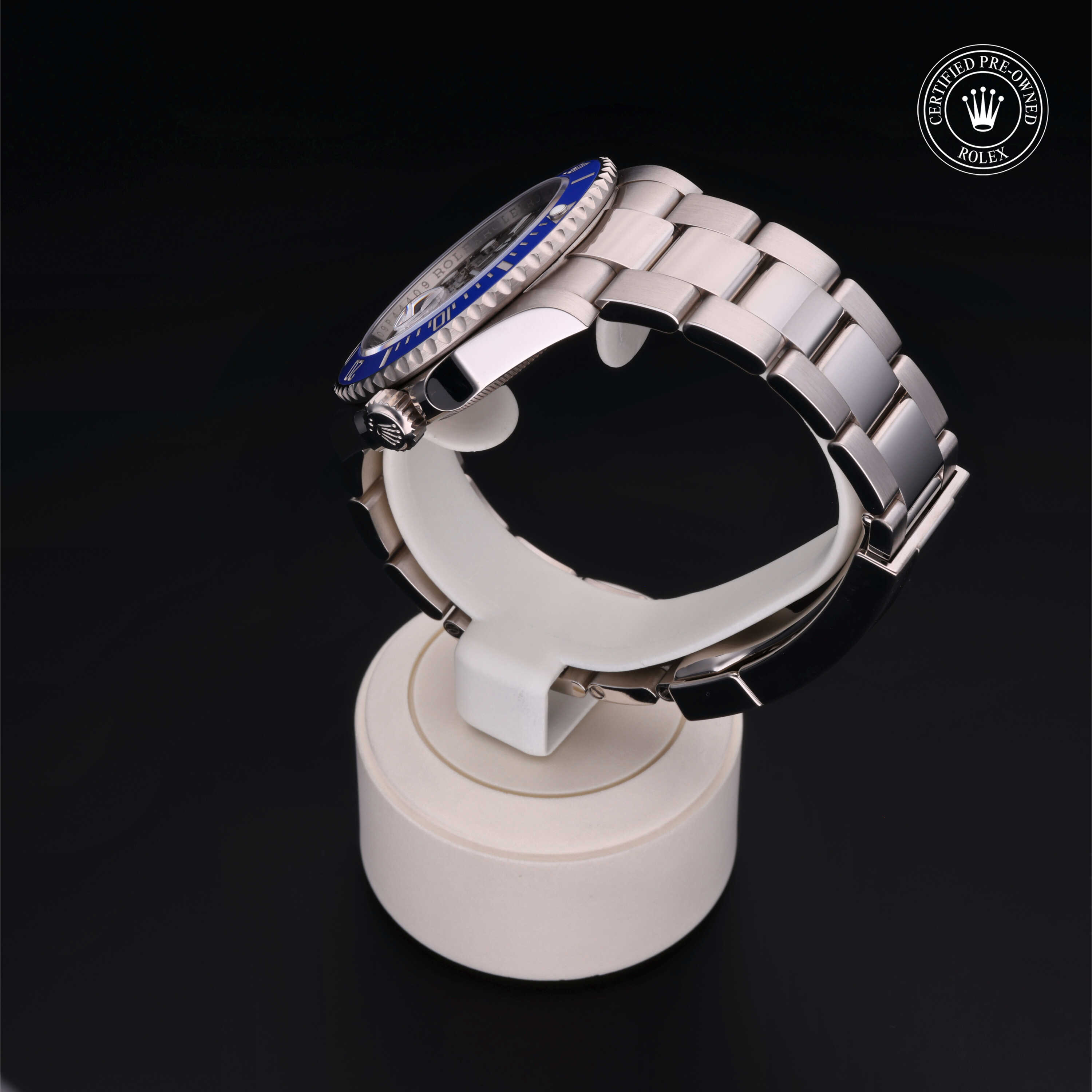 Rolex Submariner in Gold 18 Carat White M126619LB-0003 at Heller Jewelers