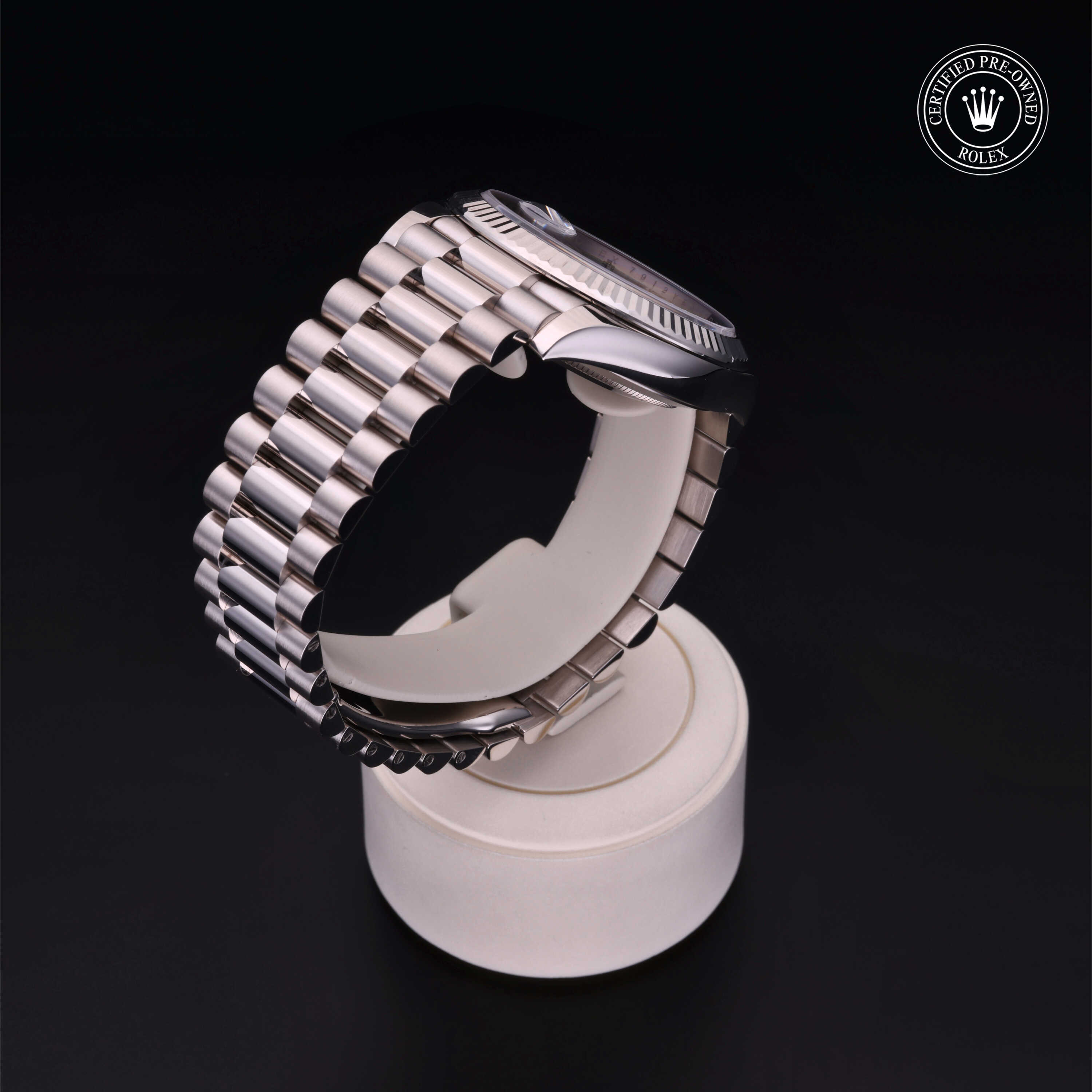 Rolex Day-Date in Gold 18 Carat White M228239-0007 at Heller Jewelers