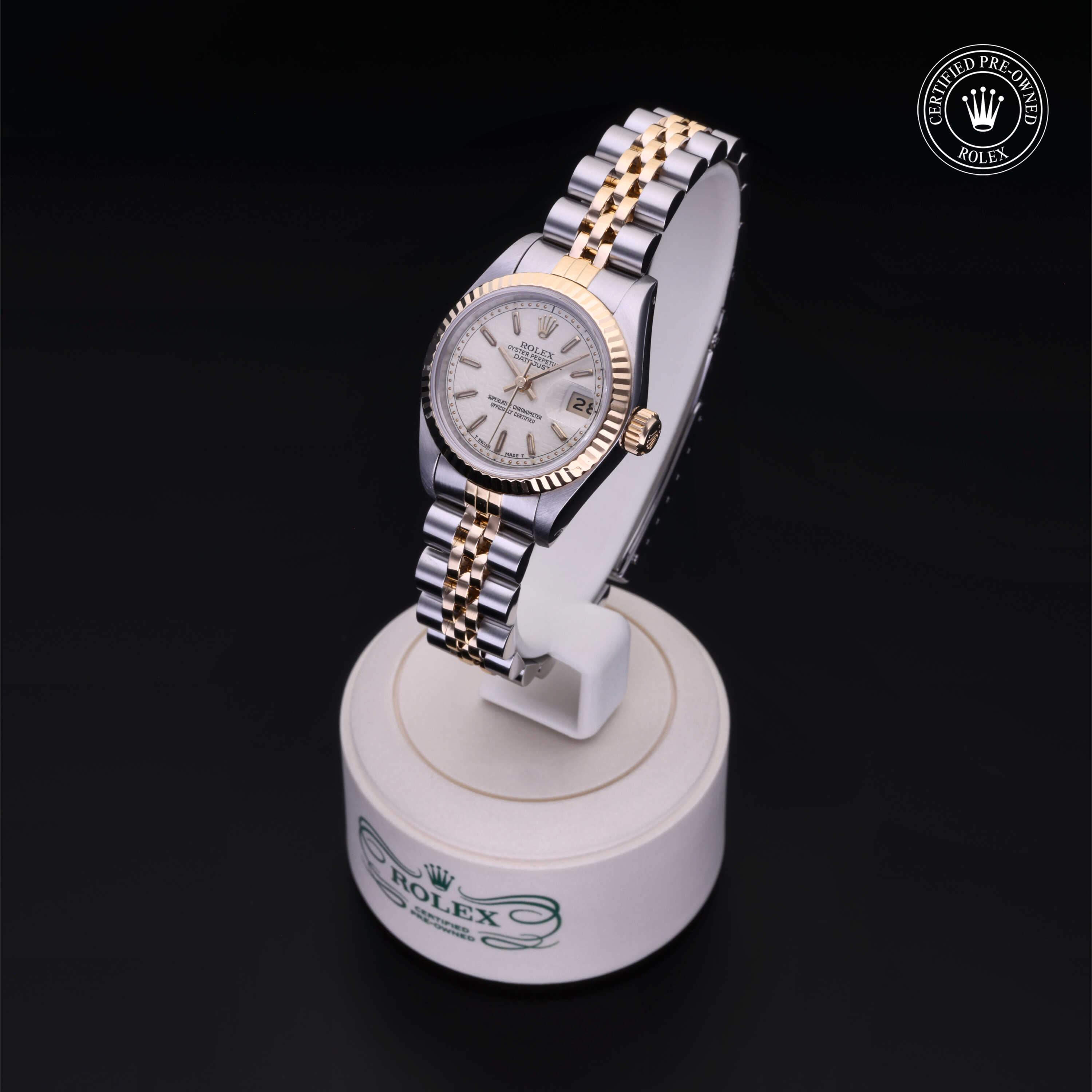 Rolex Lady-Datejust in Rolesor 18 Carat Yellow  at Heller Jewelers