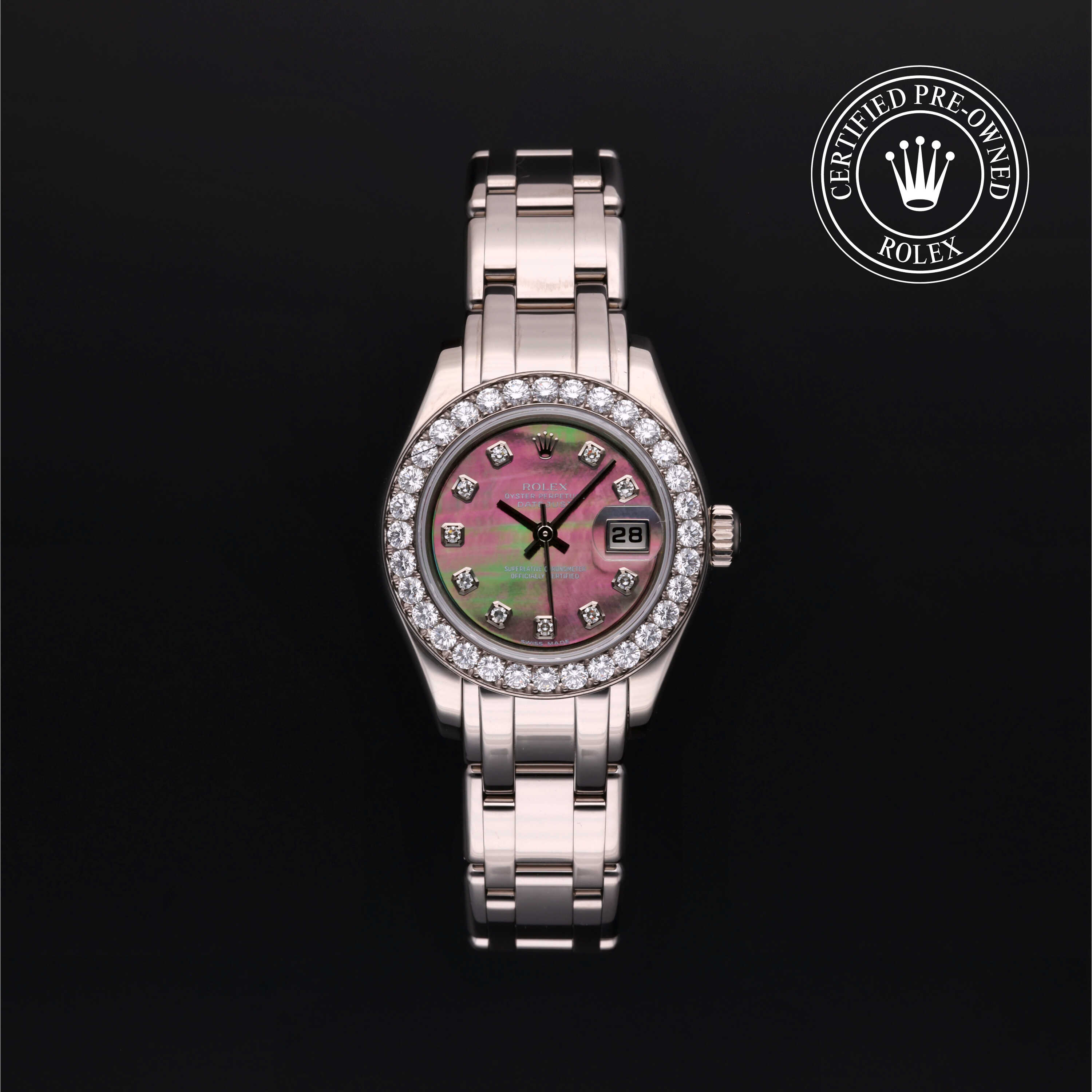 Rolex Pearlmaster in Gold 18 Carat White M80299-0061 at Heller Jewelers