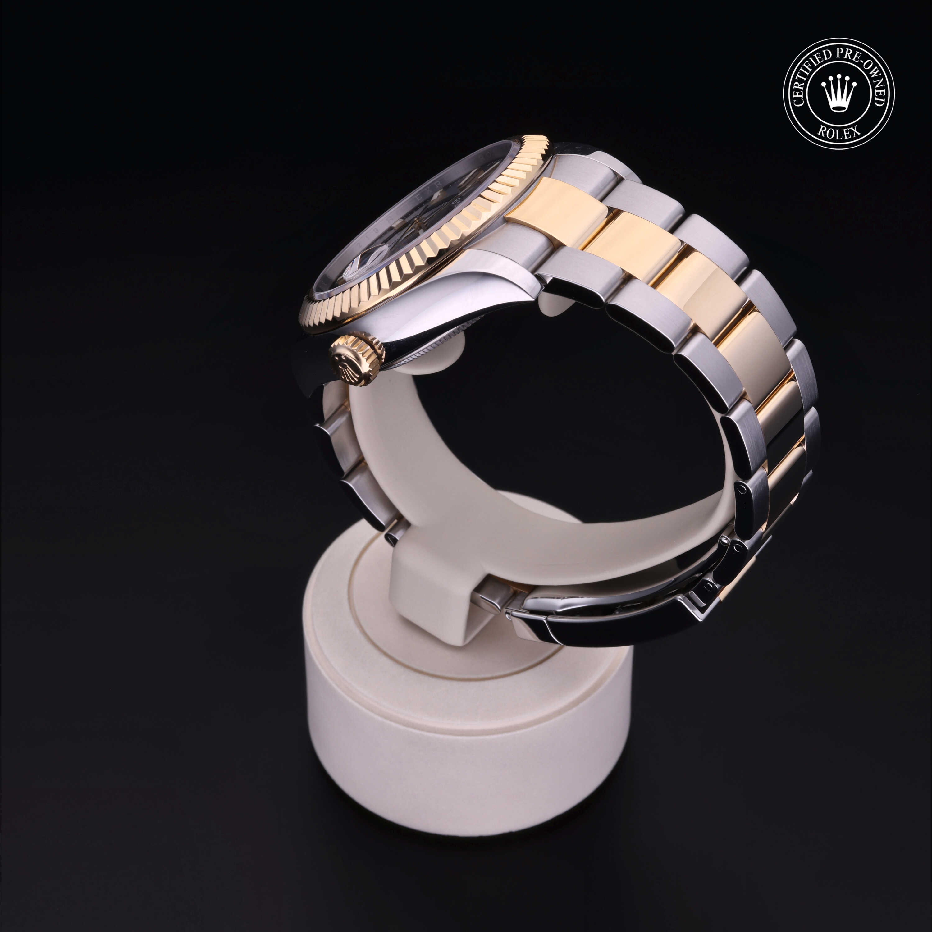 Rolex Sky-Dweller in Rolesor 18 Carat Yellow M326933-0002 at Heller Jewelers