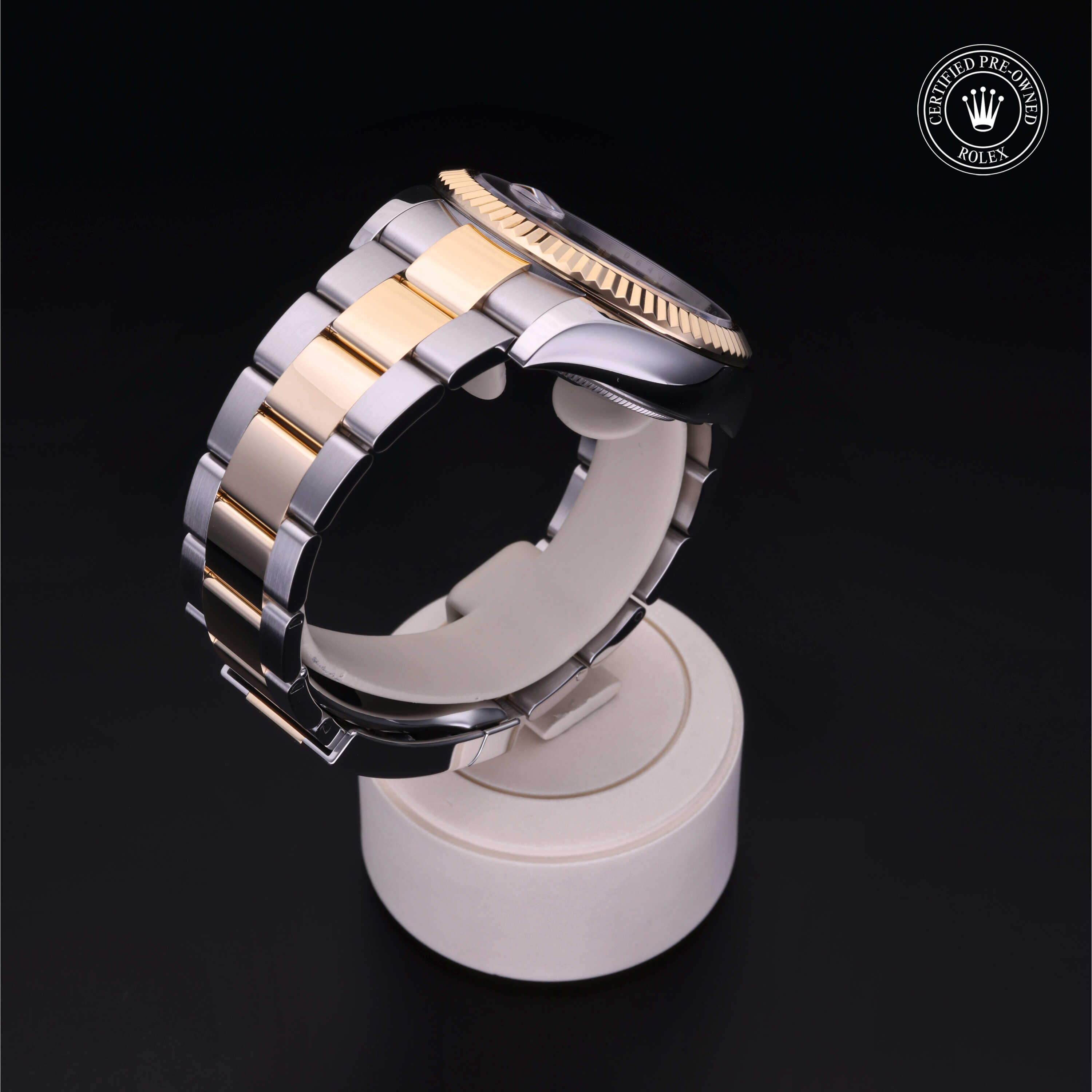 Rolex Sky-Dweller in Rolesor 18 Carat Yellow M326933-0002 at Heller Jewelers