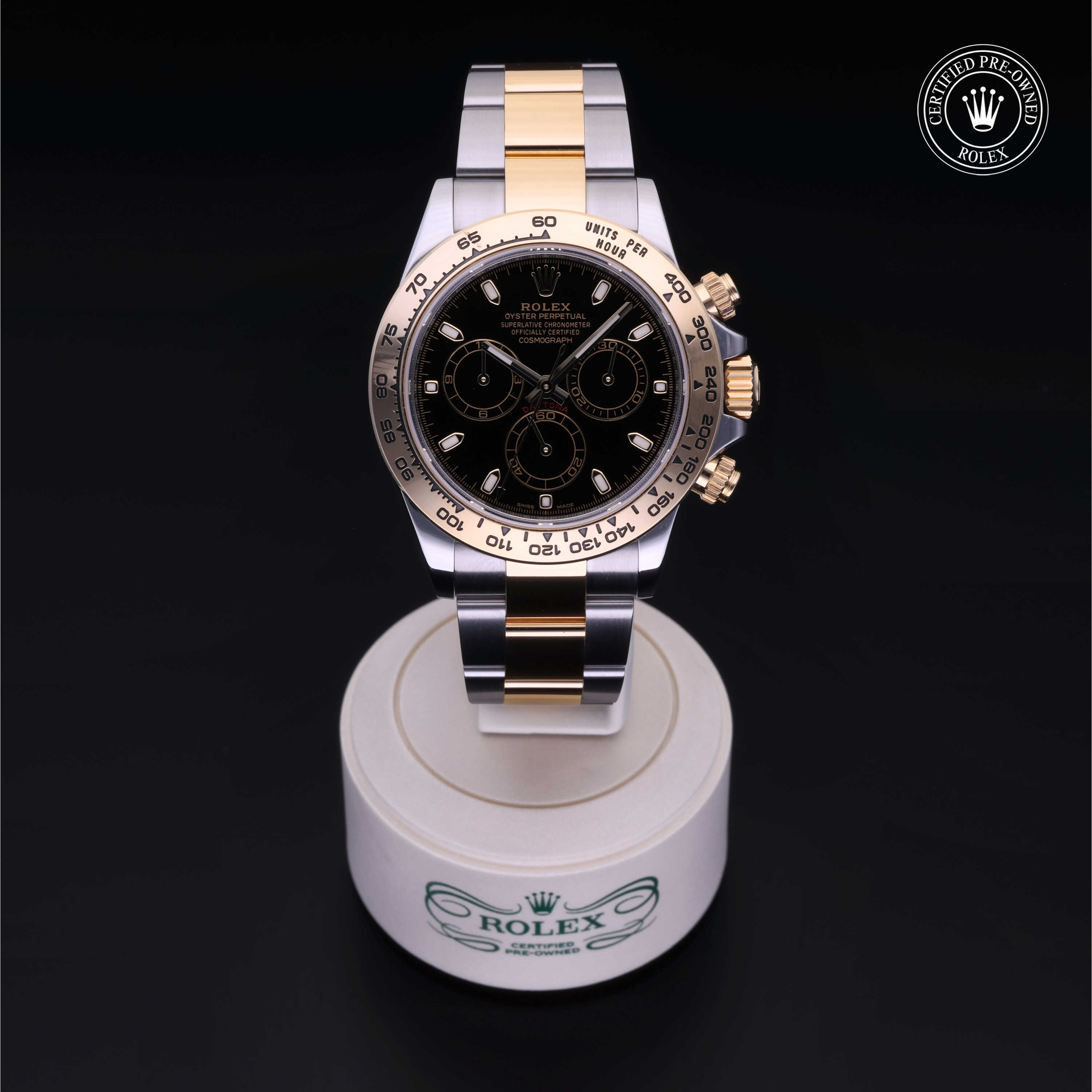 Rolex Cosmograph Daytona in Rolesor 18 Carat Yellow M116503-0004 at Heller Jewelers