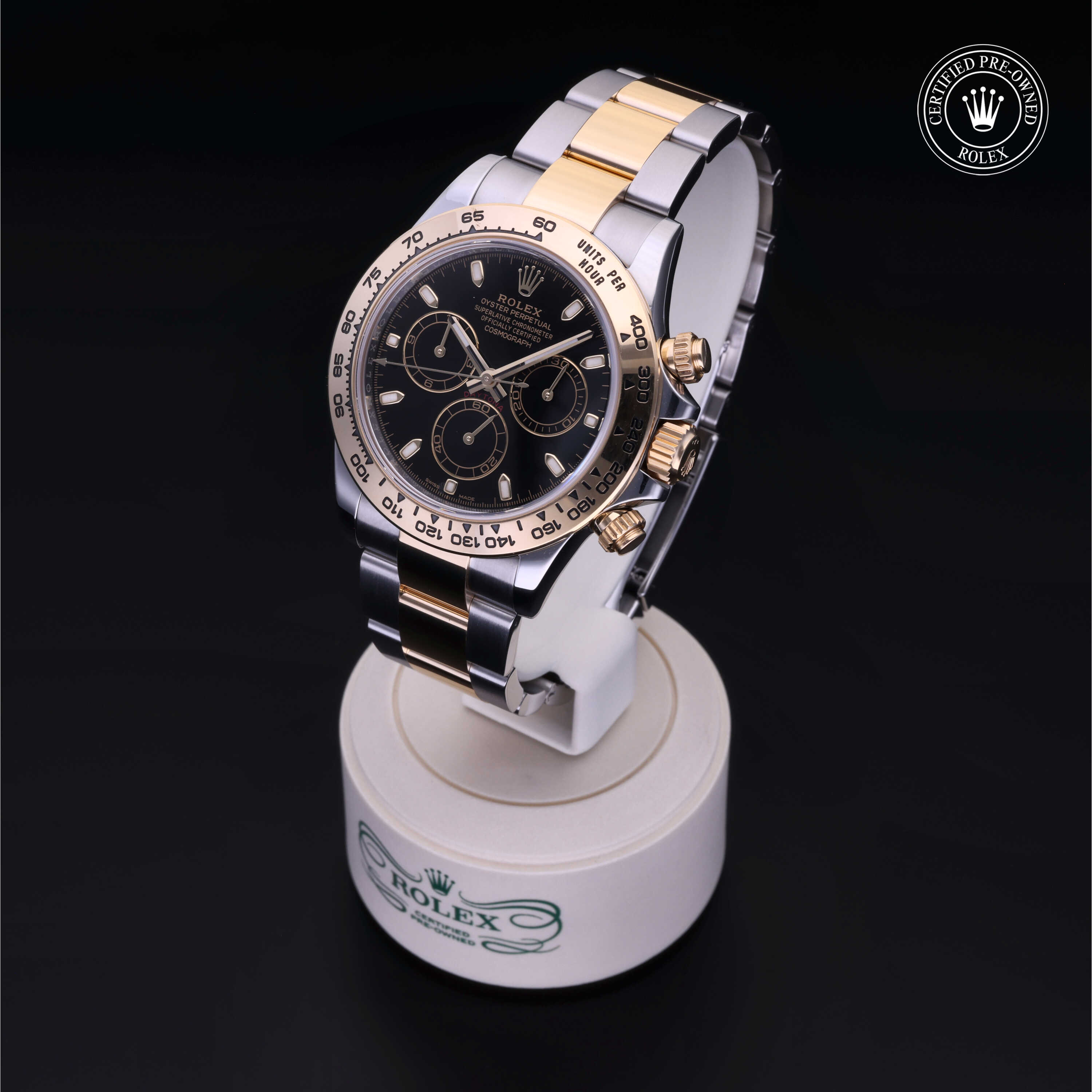 Rolex Cosmograph Daytona in Rolesor 18 Carat Yellow M116503-0004 at Heller Jewelers