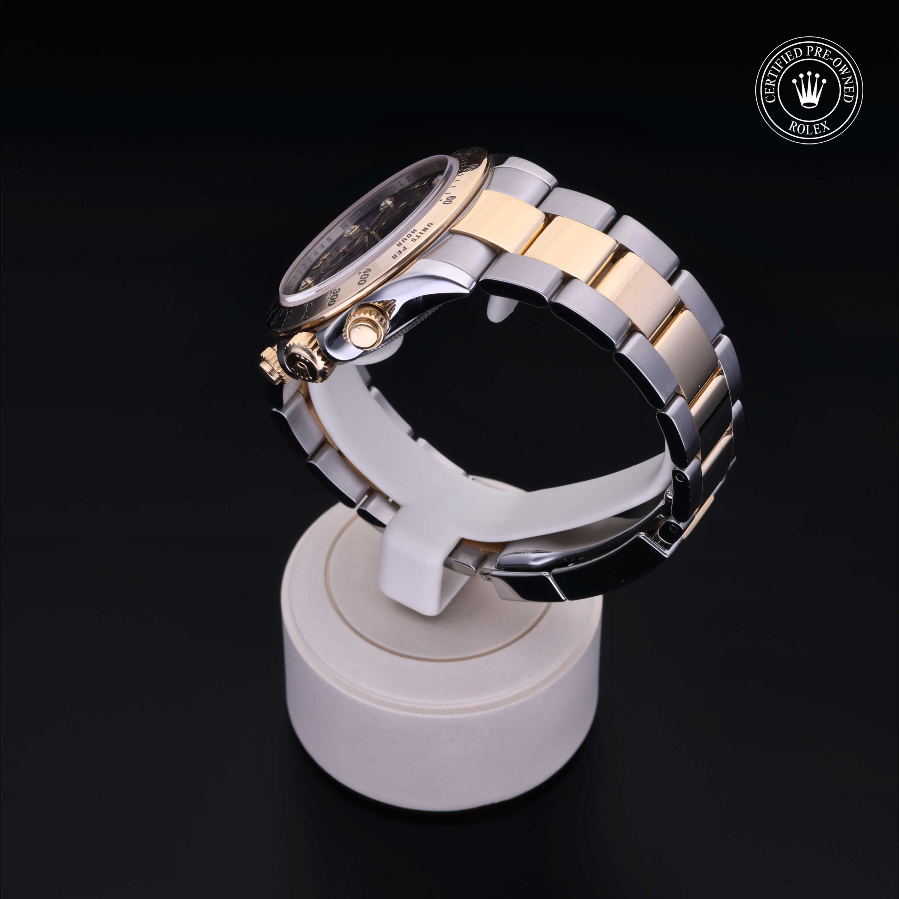 Rolex Cosmograph Daytona in Rolesor 18 Carat Yellow M116523-0023 at Heller Jewelers