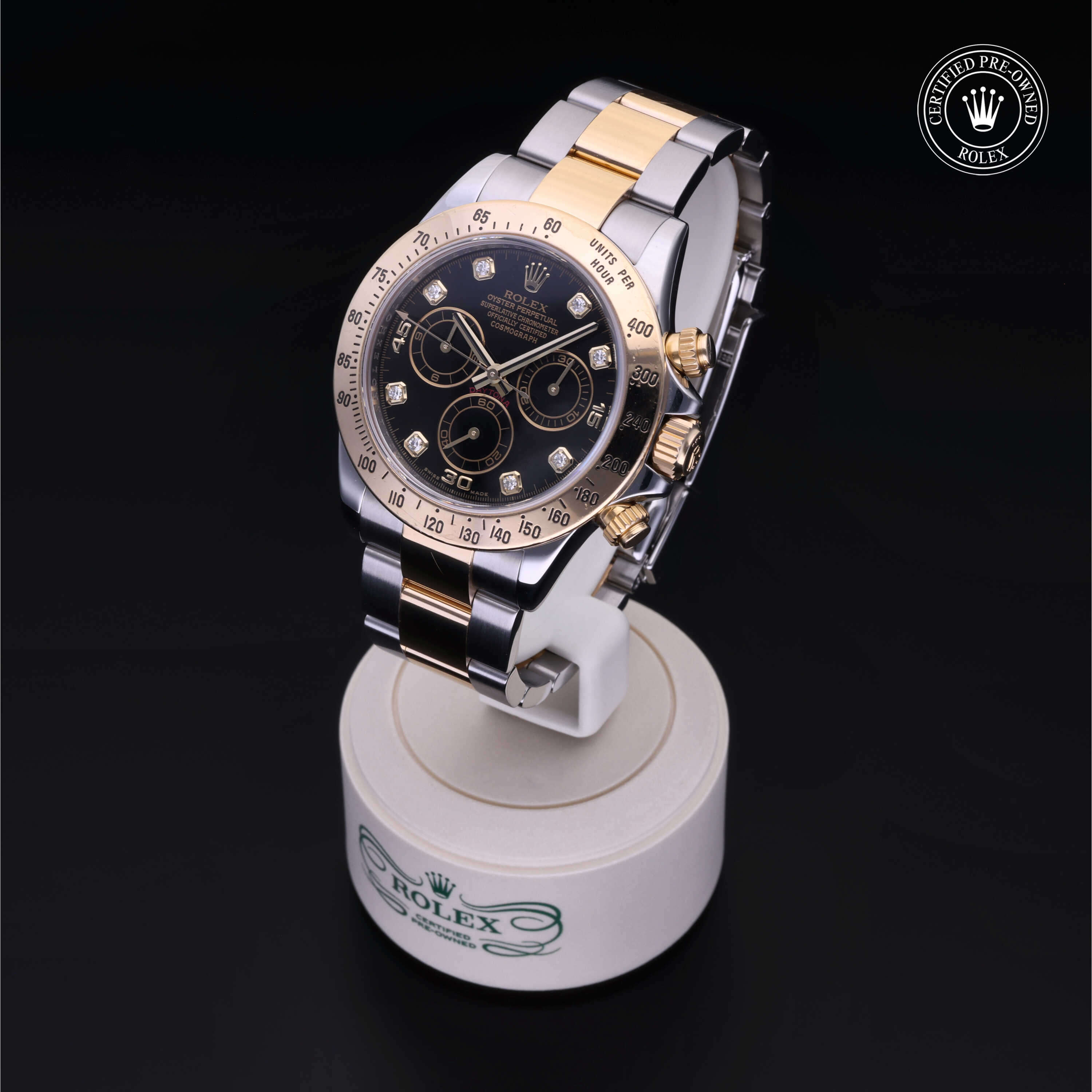 Rolex Cosmograph Daytona in Rolesor 18 Carat Yellow M116523-0023 at Heller Jewelers
