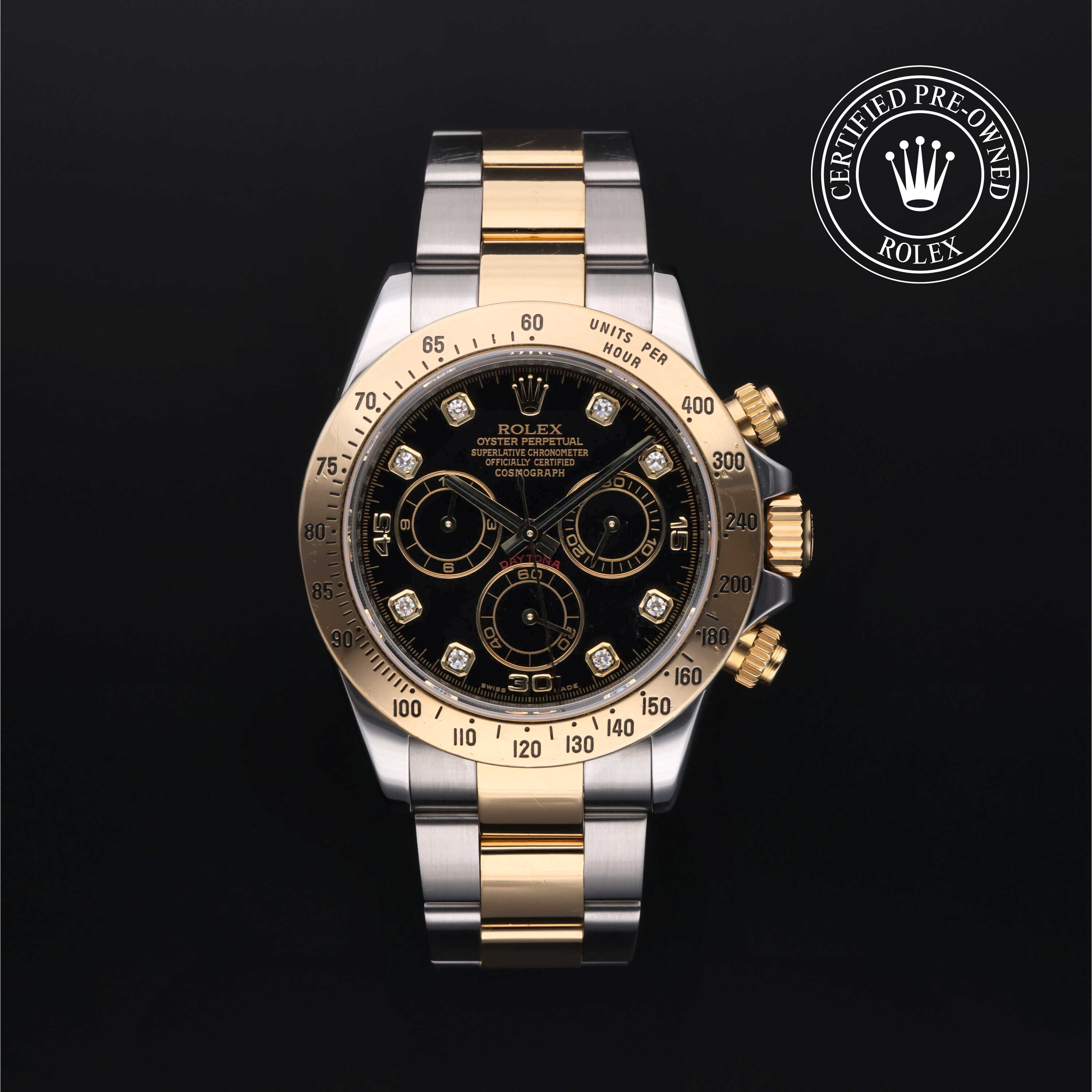 Rolex Cosmograph Daytona in Rolesor 18 Carat Yellow M116523-0023 at Heller Jewelers