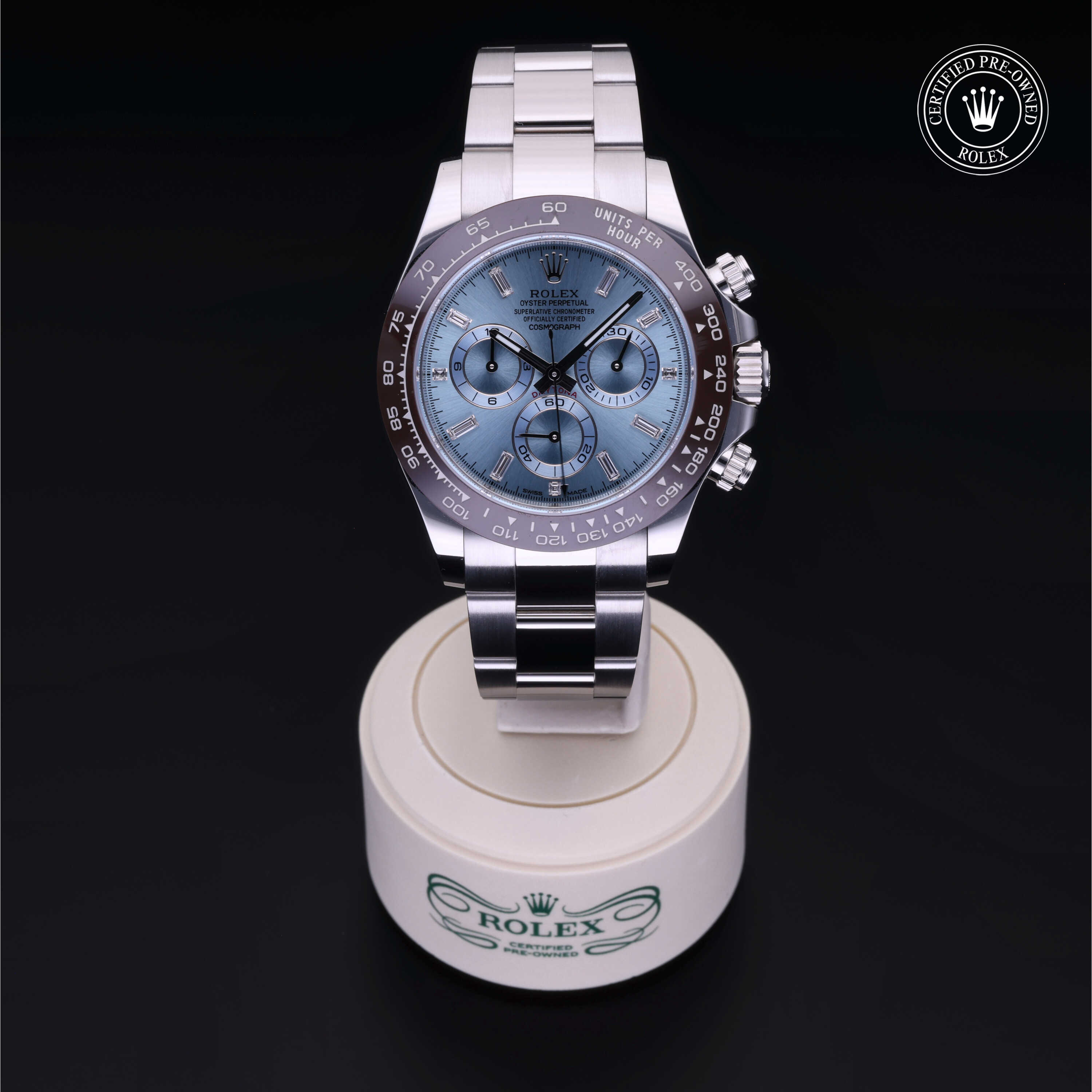 Rolex Cosmograph Daytona in Platinum M116506-0002 at Heller Jewelers
