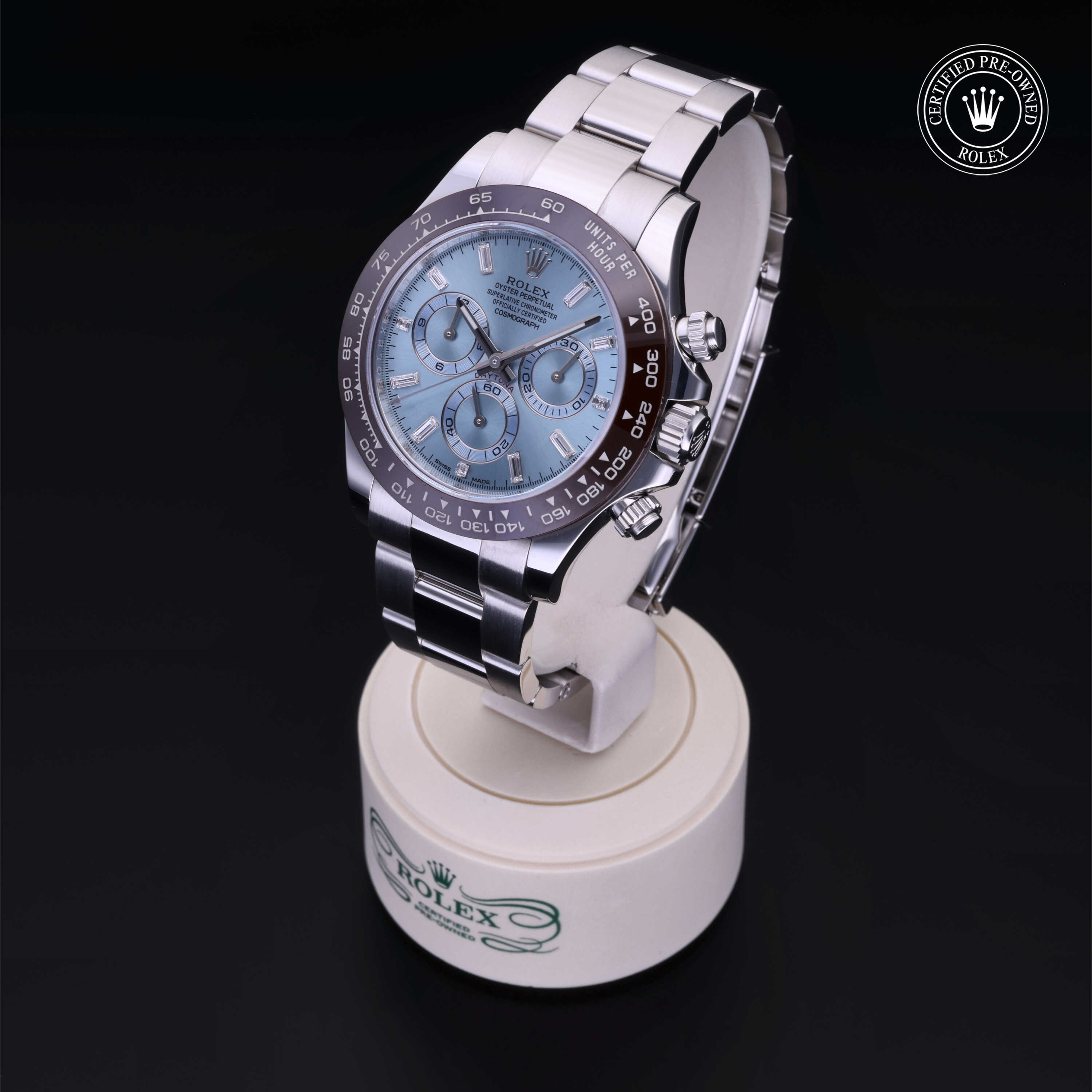 Rolex Cosmograph Daytona in Platinum M116506-0002 at Heller Jewelers