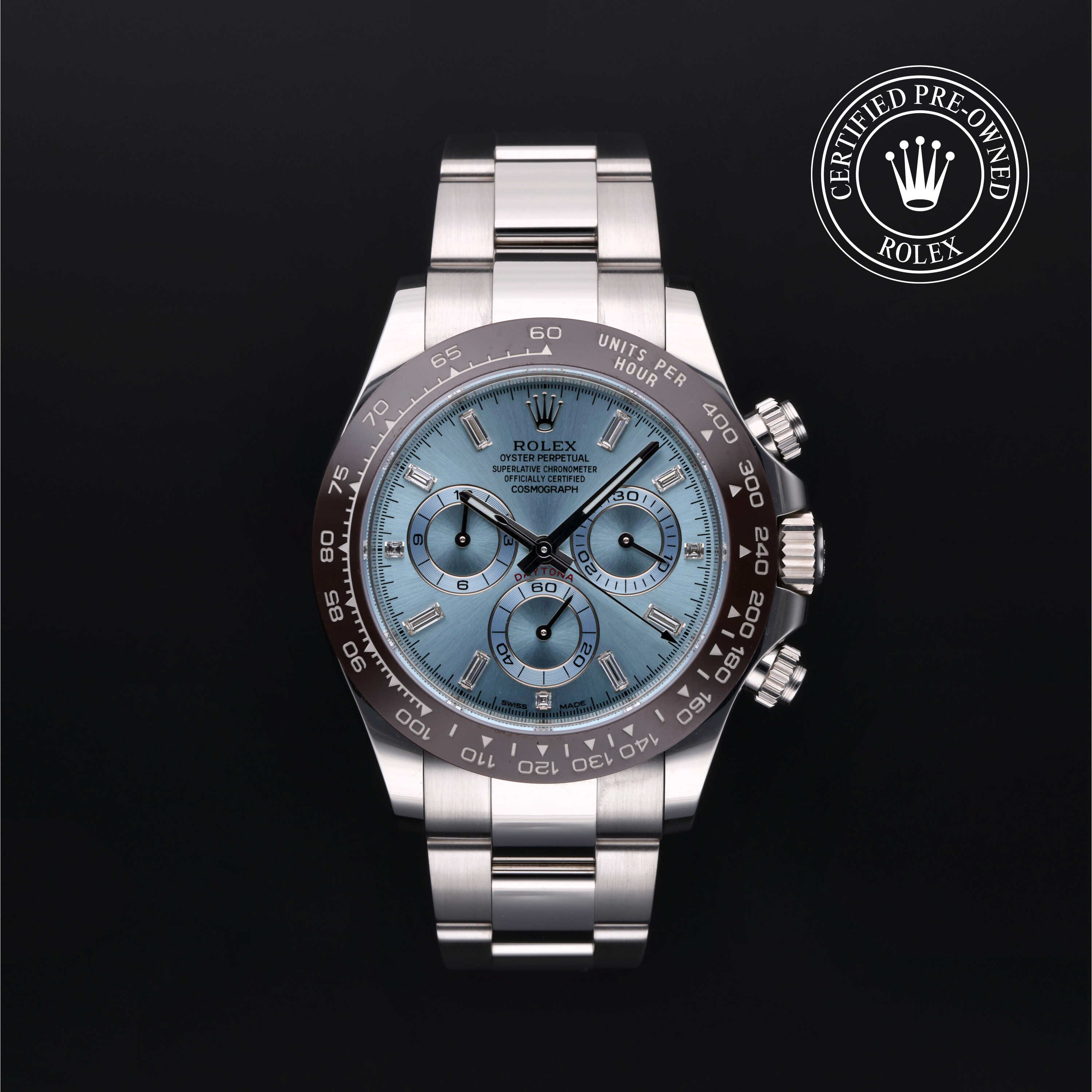 Rolex Cosmograph Daytona in Platinum M116506-0002 at Heller Jewelers