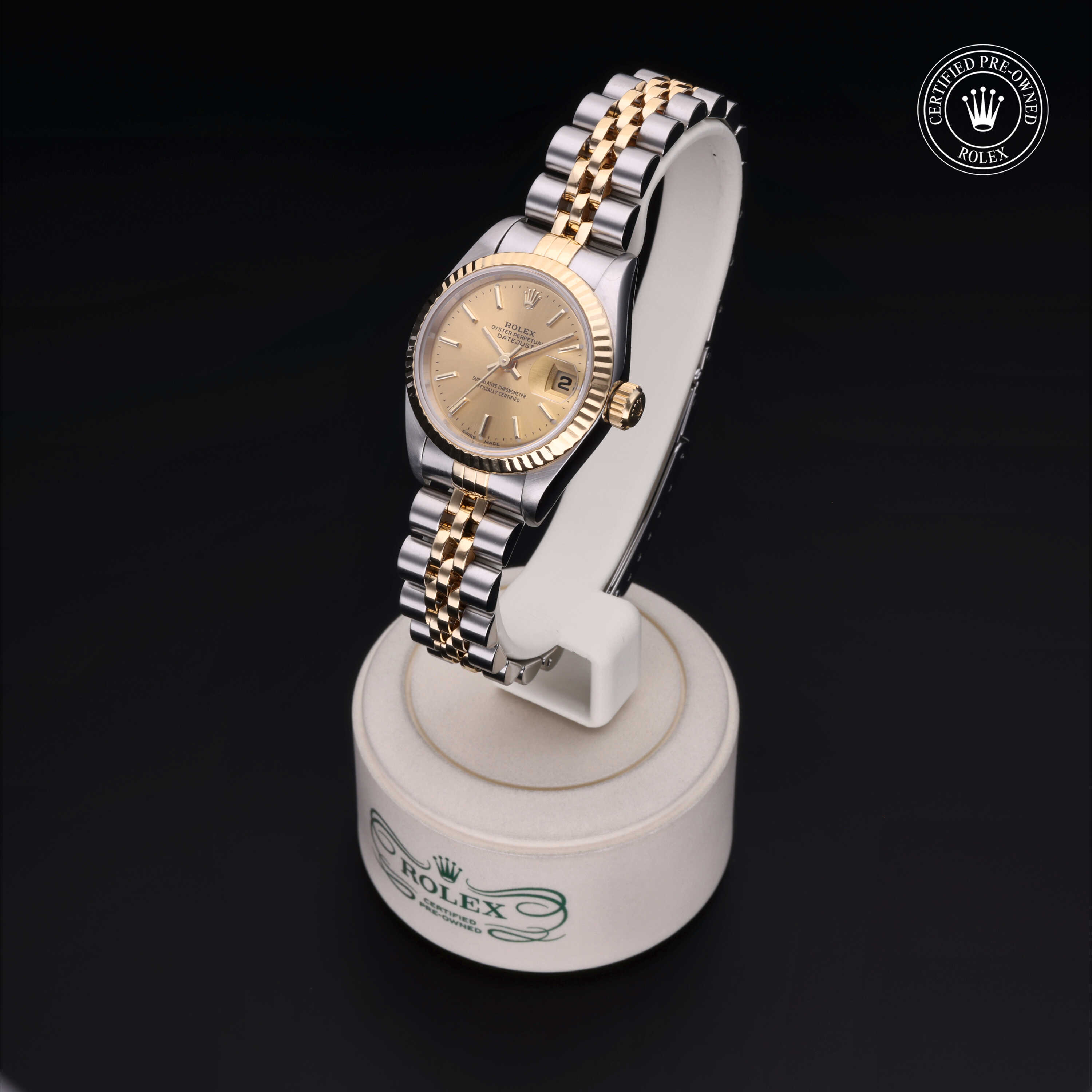 Rolex Lady-Datejust in Rolesor 18 Carat Yellow  at Heller Jewelers