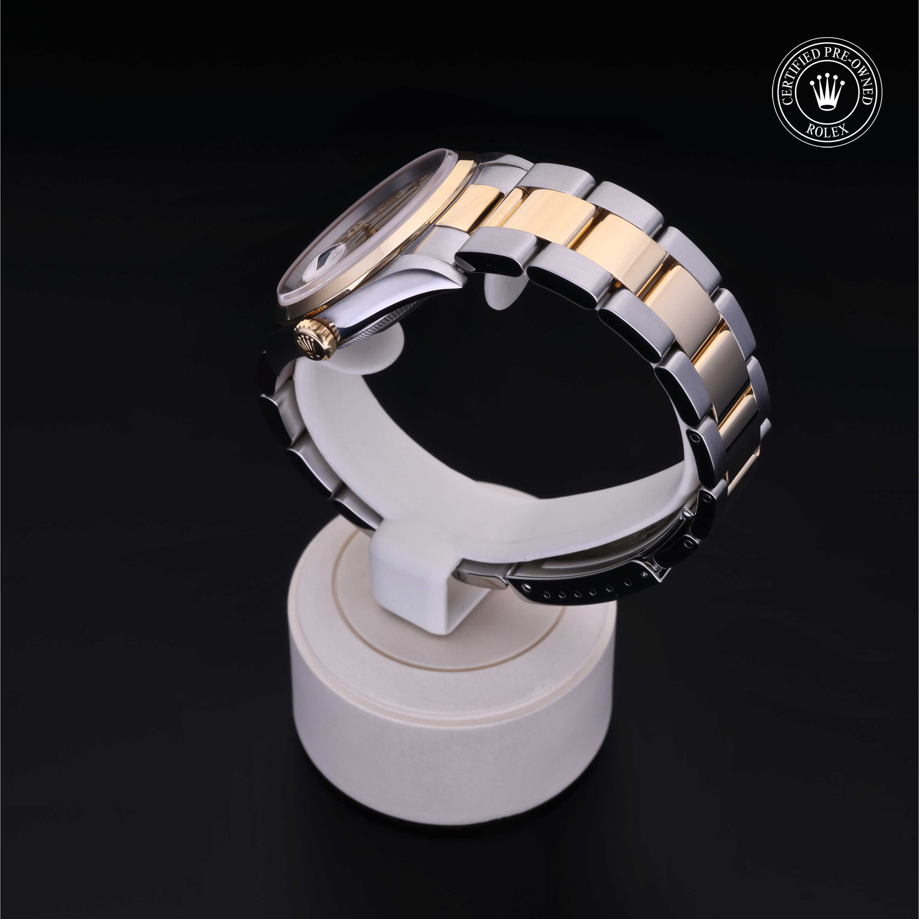 Rolex Datejust in Rolesor 18 Carat Yellow M16203-0030 at Heller Jewelers