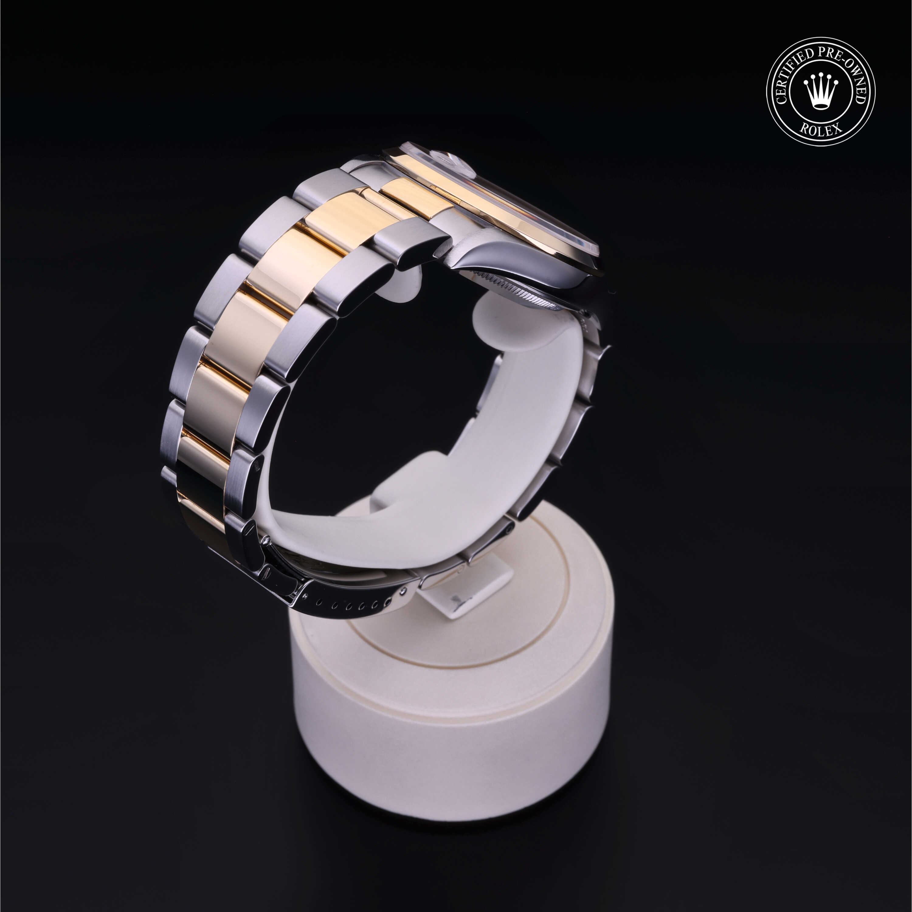 Rolex Datejust in Rolesor 18 Carat Yellow M16203-0030 at Heller Jewelers