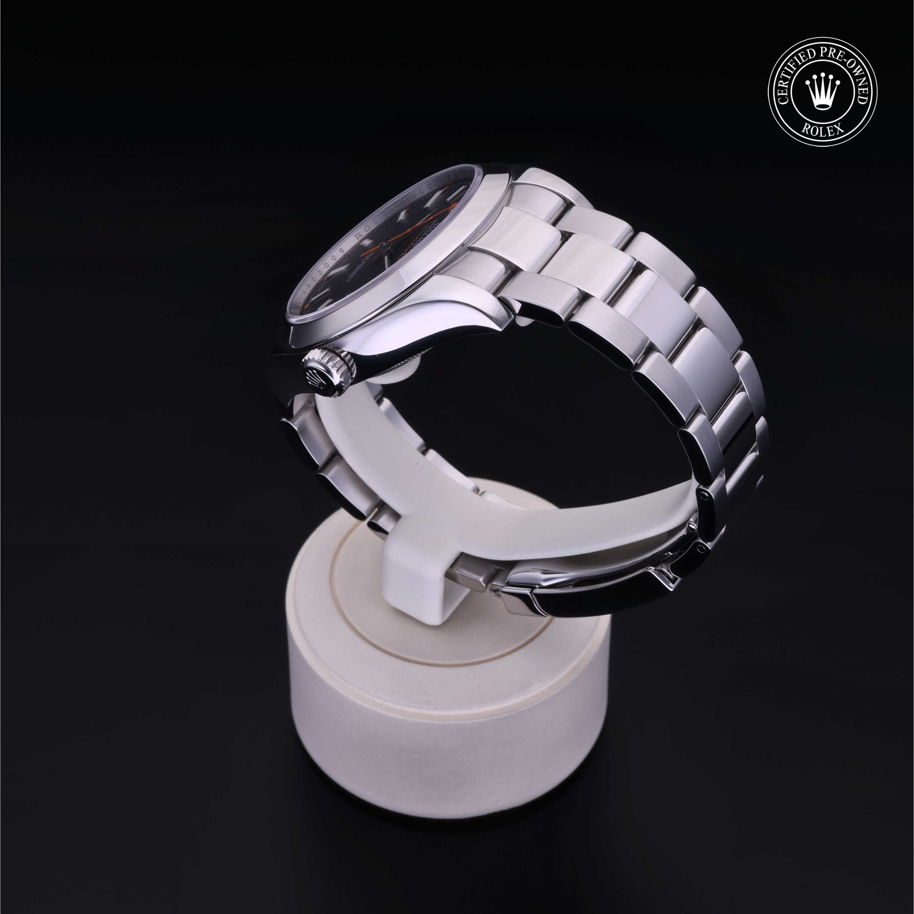 Rolex Milgauss in Steel M116400-0001 at Heller Jewelers